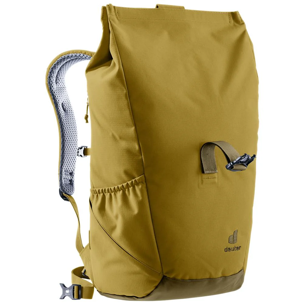 deuter Stepout 22, Lifestyle-Rucksack, kelp-nori (beige), 22L, mit Flaschenhalter und Laptopfach – Bild 5