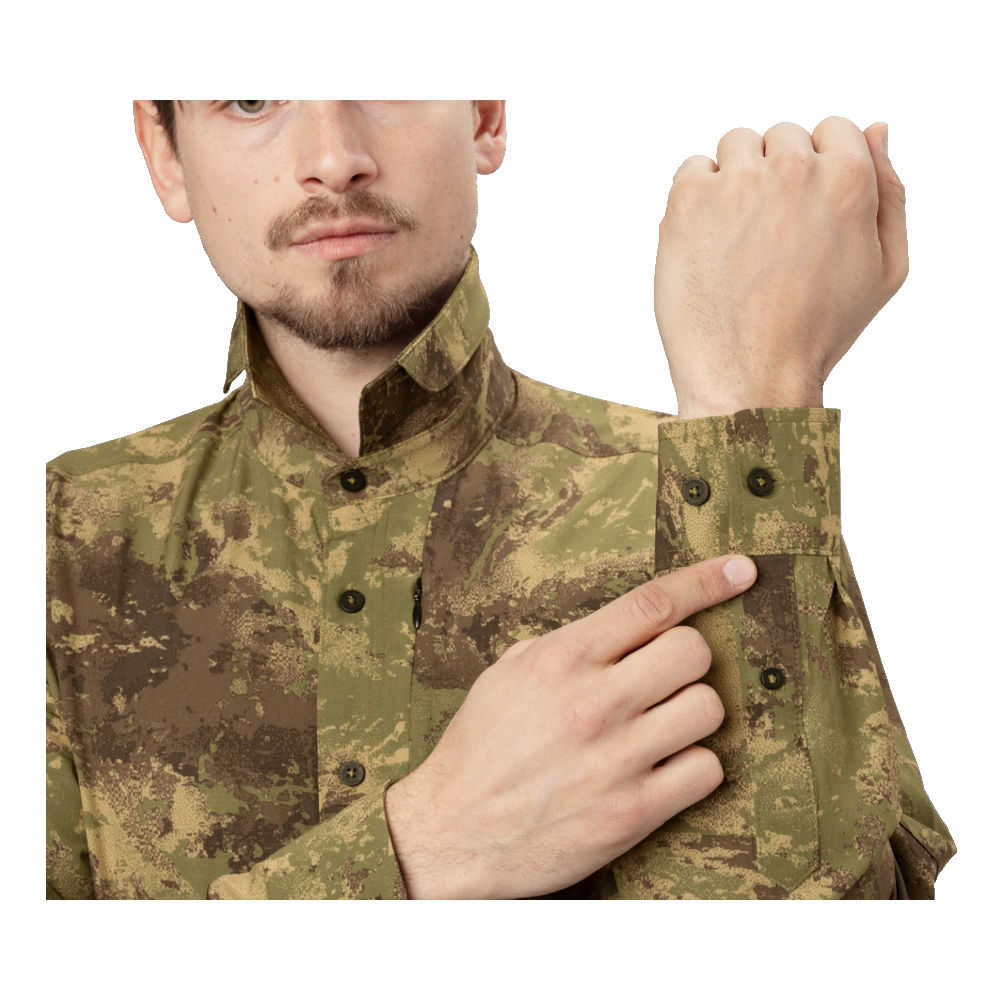 Härkila - Deer Stalker Hemd mit Camouflage-Muster – Bild 5