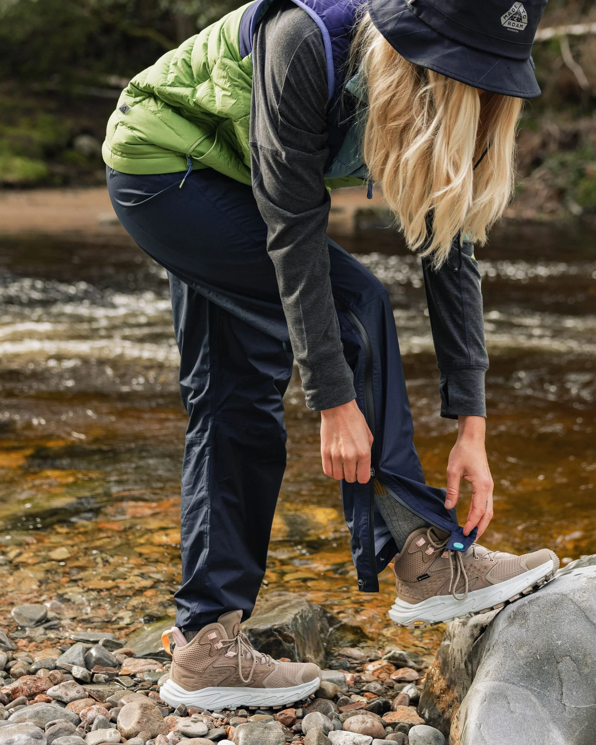 Cloudburst Wasserdichte Hose - Tiefes Marineblau – Bild 4
