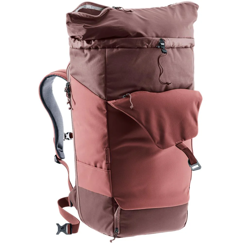 deuter Utilion 34+5, Rucksack, caspia-raisin (braun), 39L, mit Flaschenhalter und Laptopfach – Bild 5