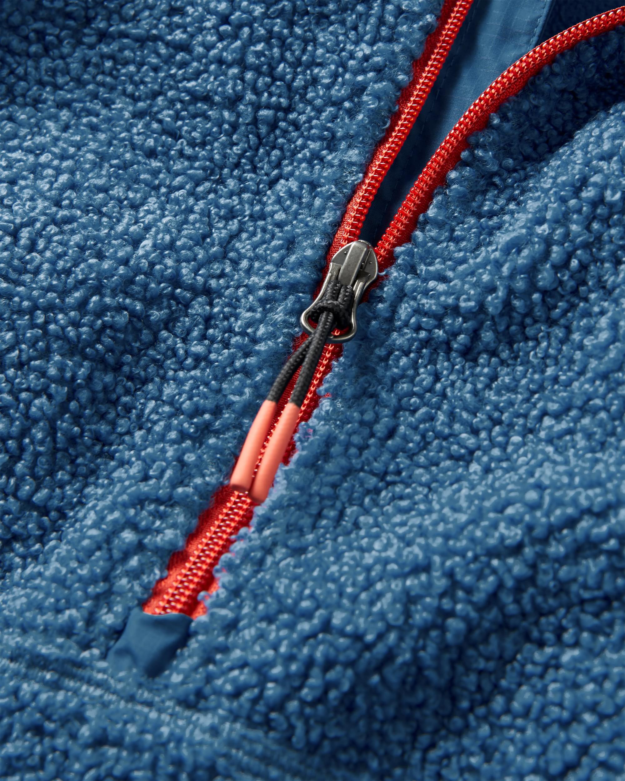 Muse Polar-gefüttertes Sherpa-Fleece - Blauer Stahl – Bild 3