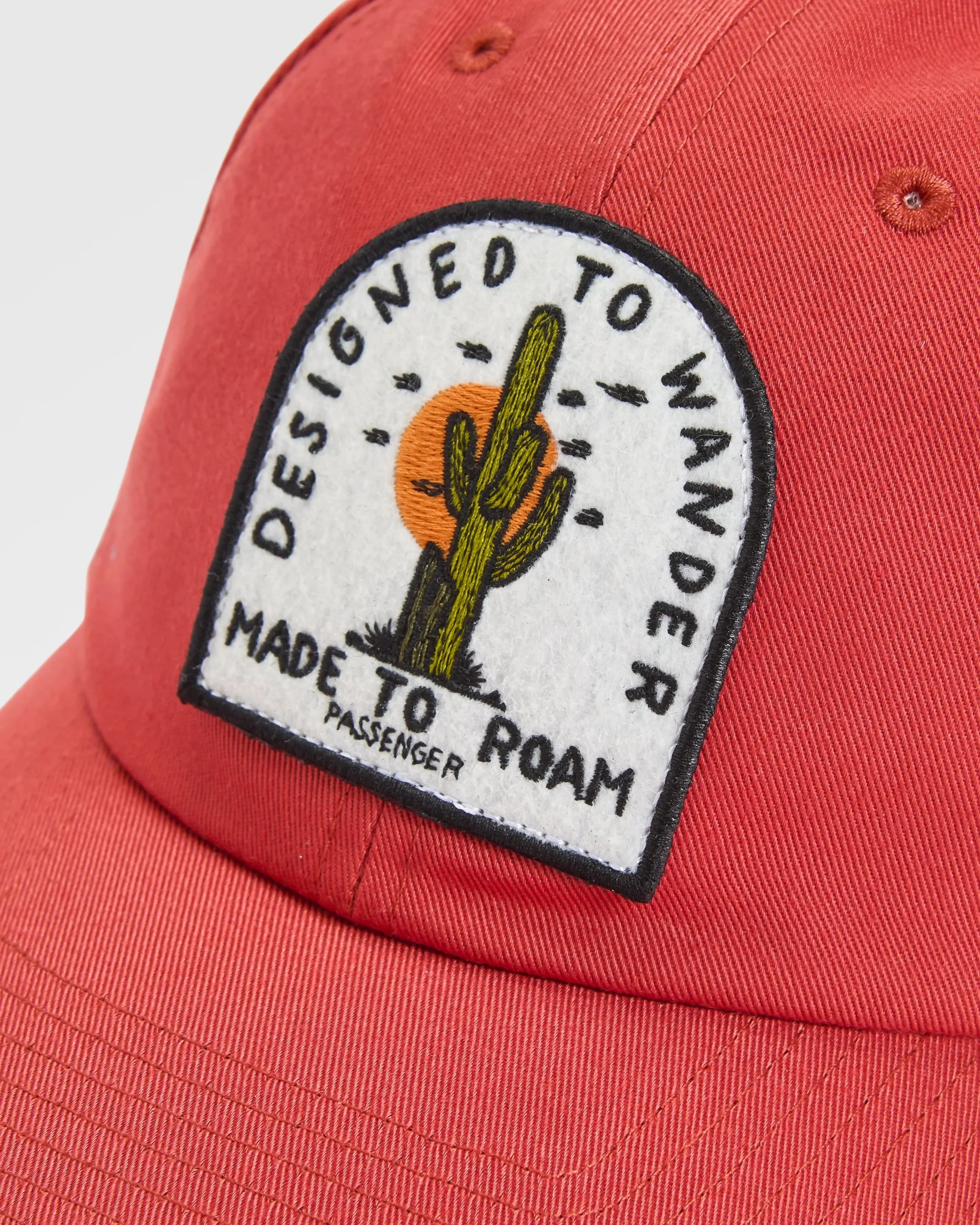 Oakash 6 Panel Cap - Redwood – Bild 4