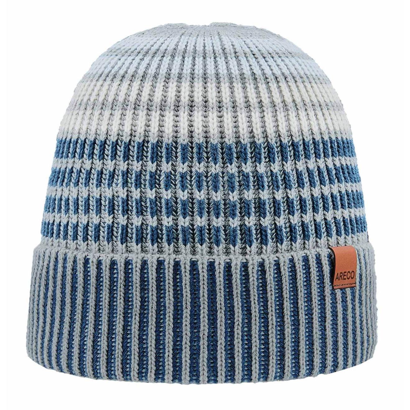 ARECO Herren Beanie m. Fleece 7833 Mütze Wintermütze – Bild 3