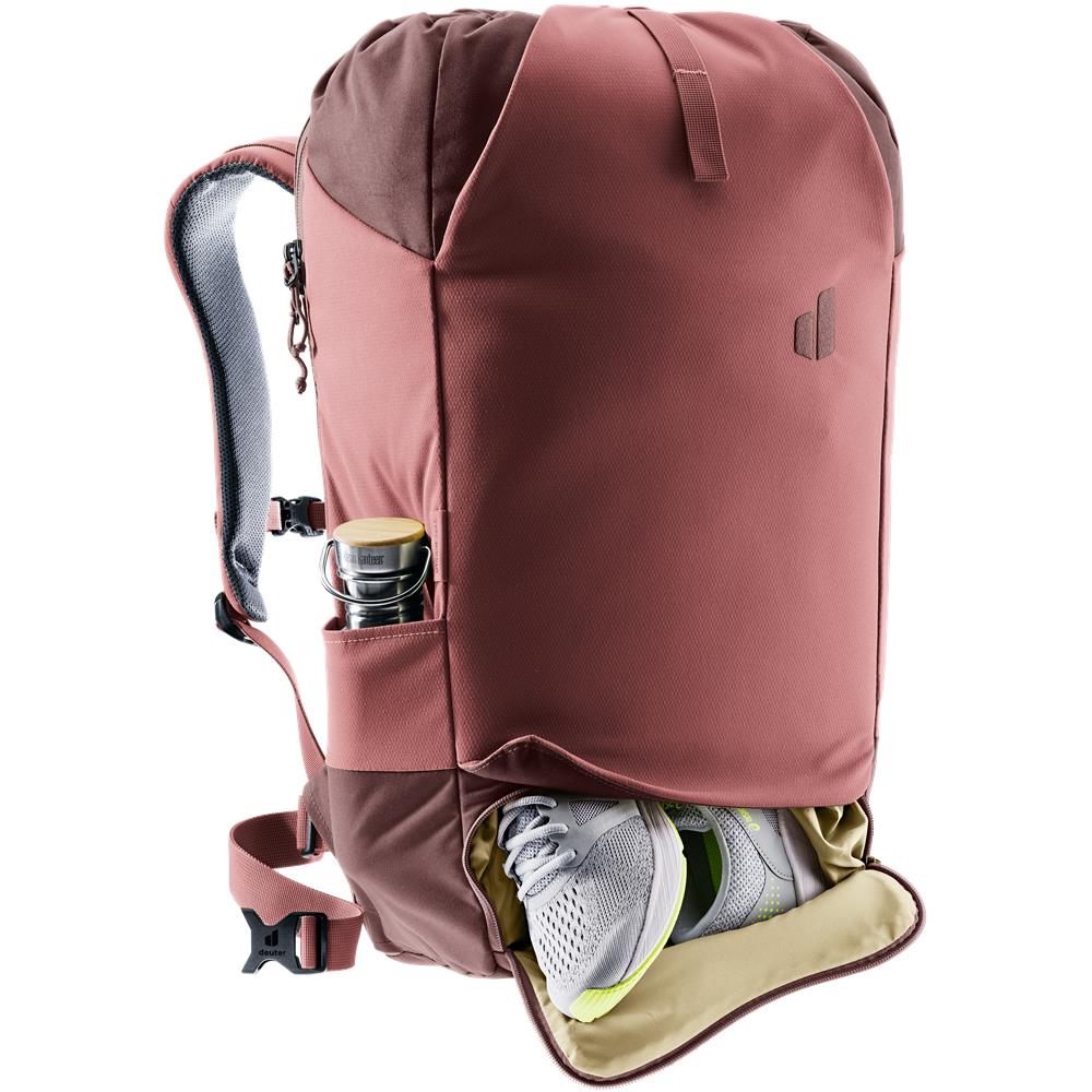 deuter Utilion 34+5, Rucksack, caspia-raisin (braun), 39L, mit Flaschenhalter und Laptopfach – Bild 6