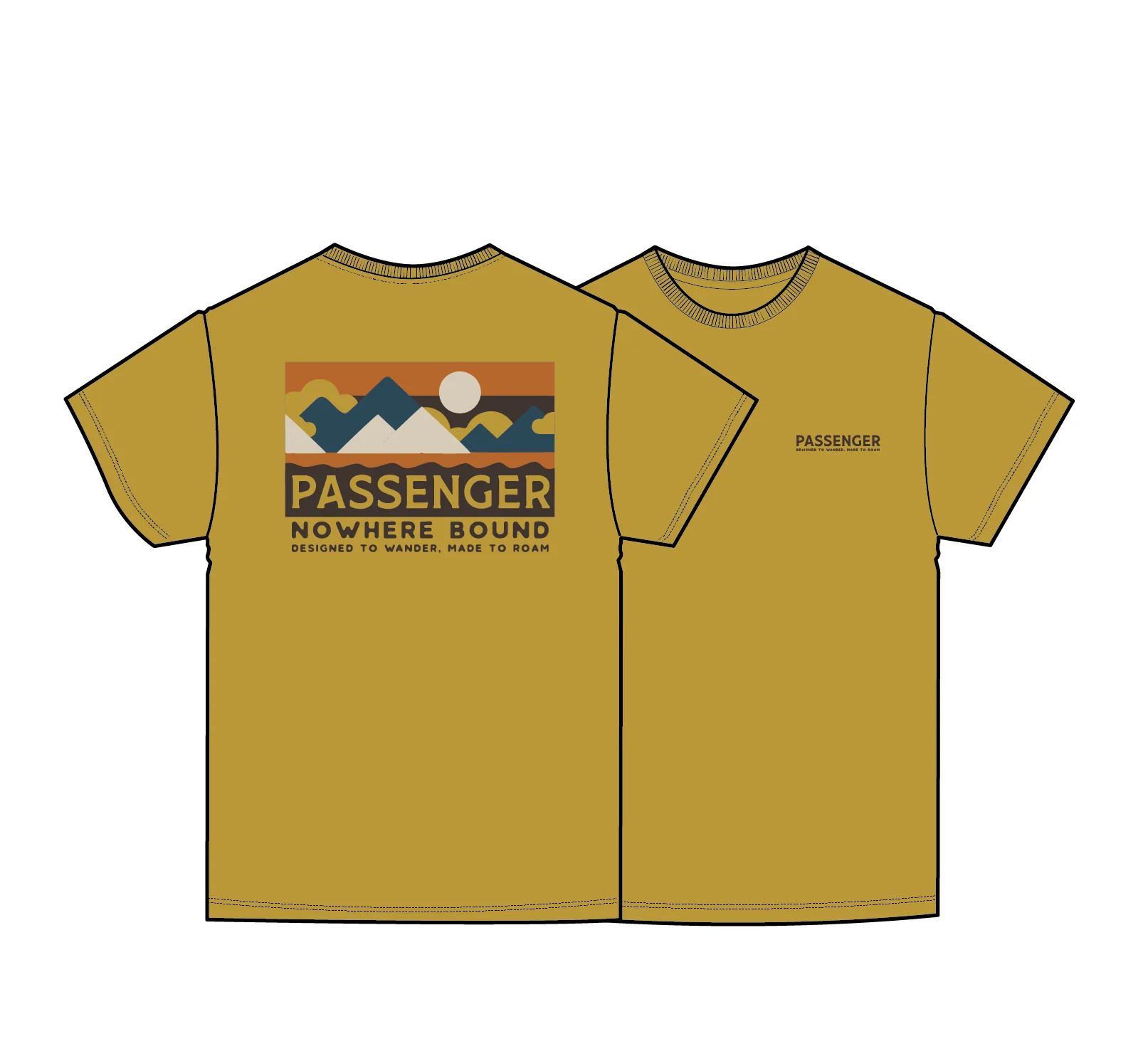 NWB T-Shirt - Heritage Gelb – Bild 9