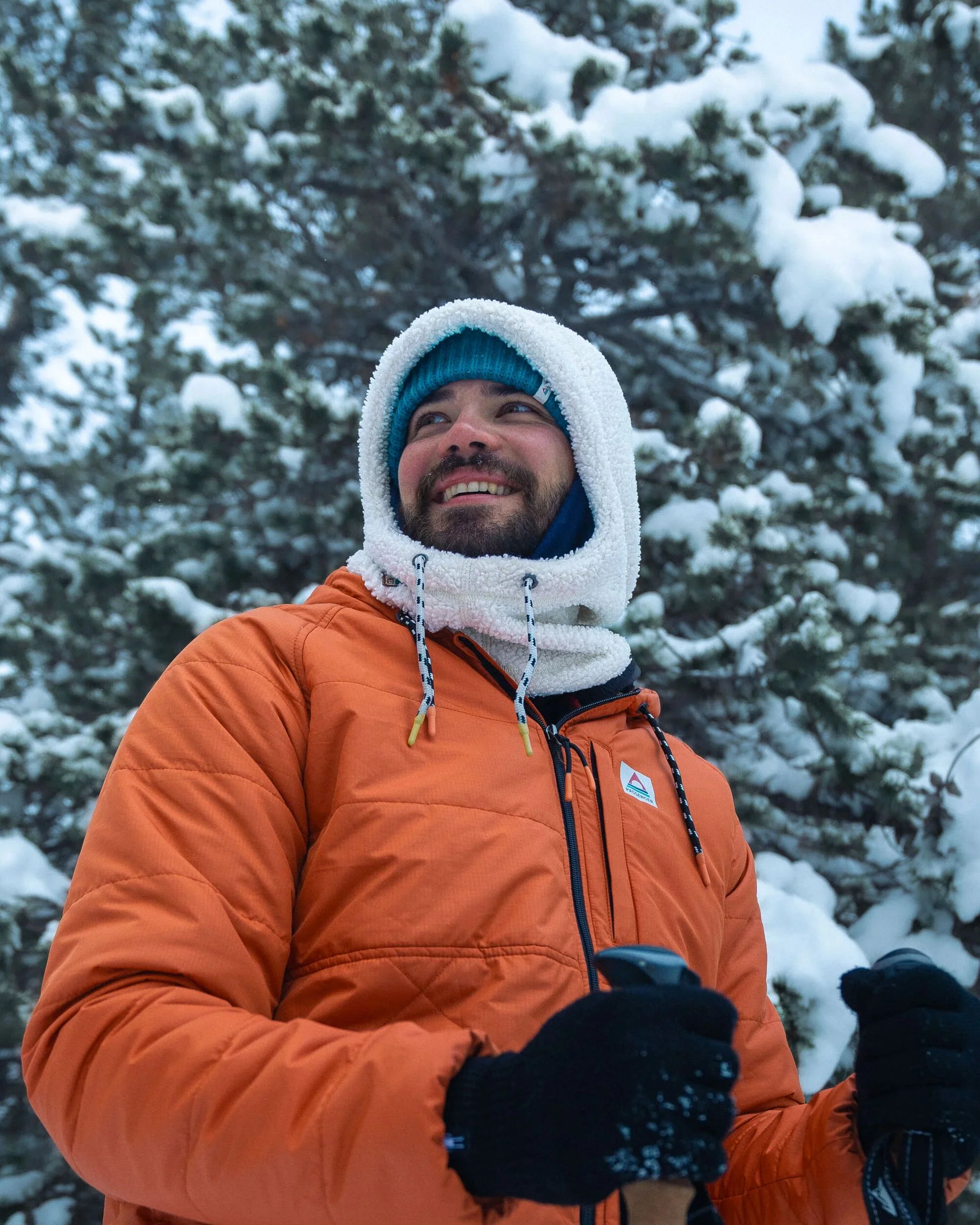 Snowdrift Polarfleece Kapuze - Birke – Bild 4