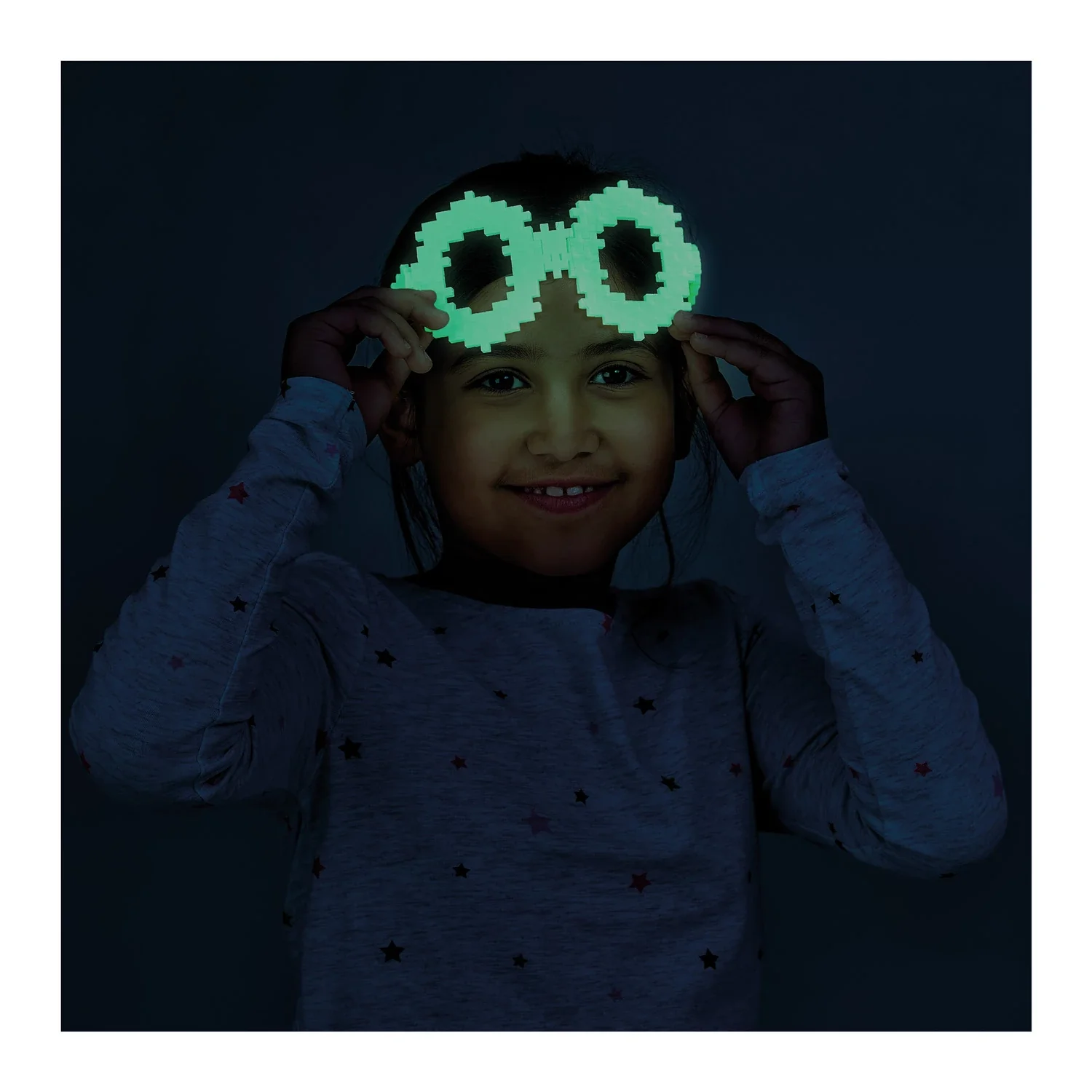 PLUS PLUS Kreativ-Bausteine Nachtleuchtend – 300 Teile Box – Bild 5