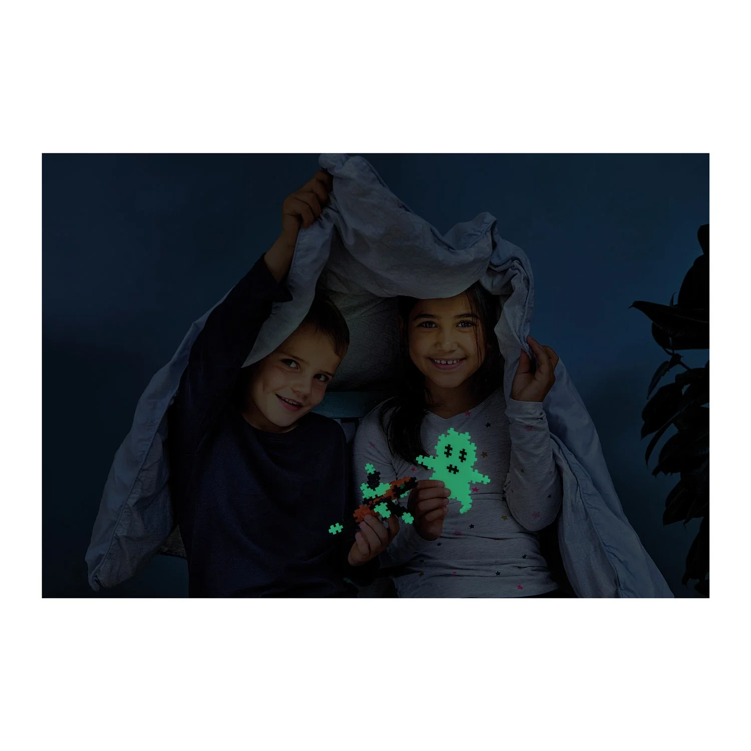 PLUS PLUS Kreativ-Bausteine Nachtleuchtend – 300 Teile Box – Bild 6