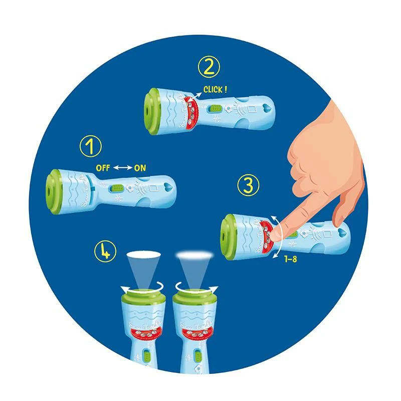 MM SF Snow-Projektor mit 24 Wintermotiven – Bild 3