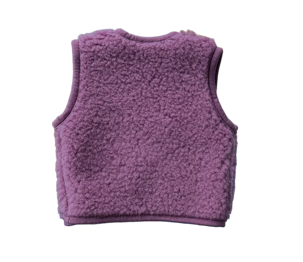 Weste LULU Baby Ultra Light - 100% mulesingfreie Wolle – Bild 9
