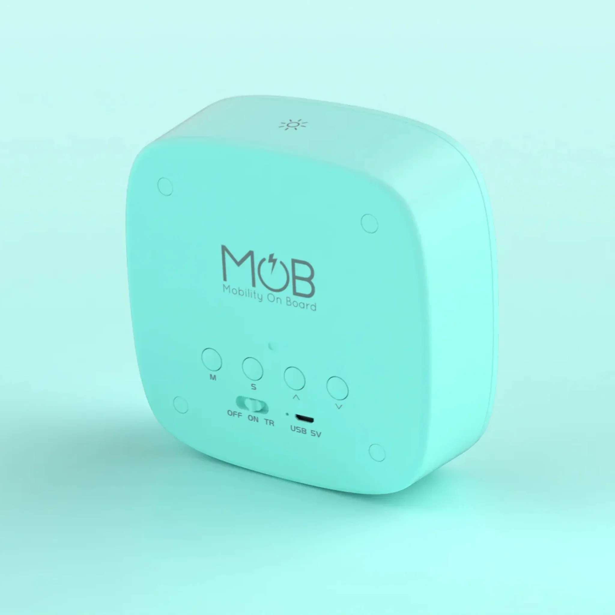 BILLY Clock and Light Türkis - Wecker und Nachtlicht in einem von MOB – Bild 3