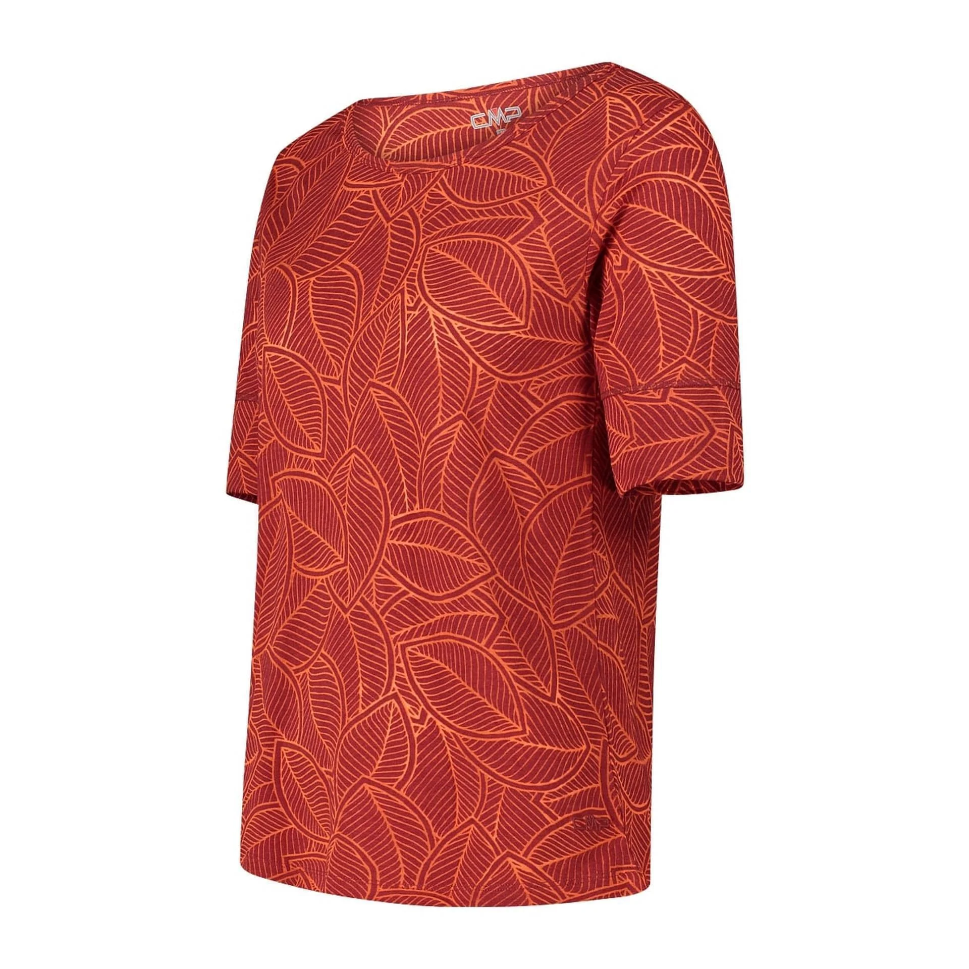 CMP Damen Funktionsshirt BurnOut Woman T-Shirt 34N6776 granata – Bild 3