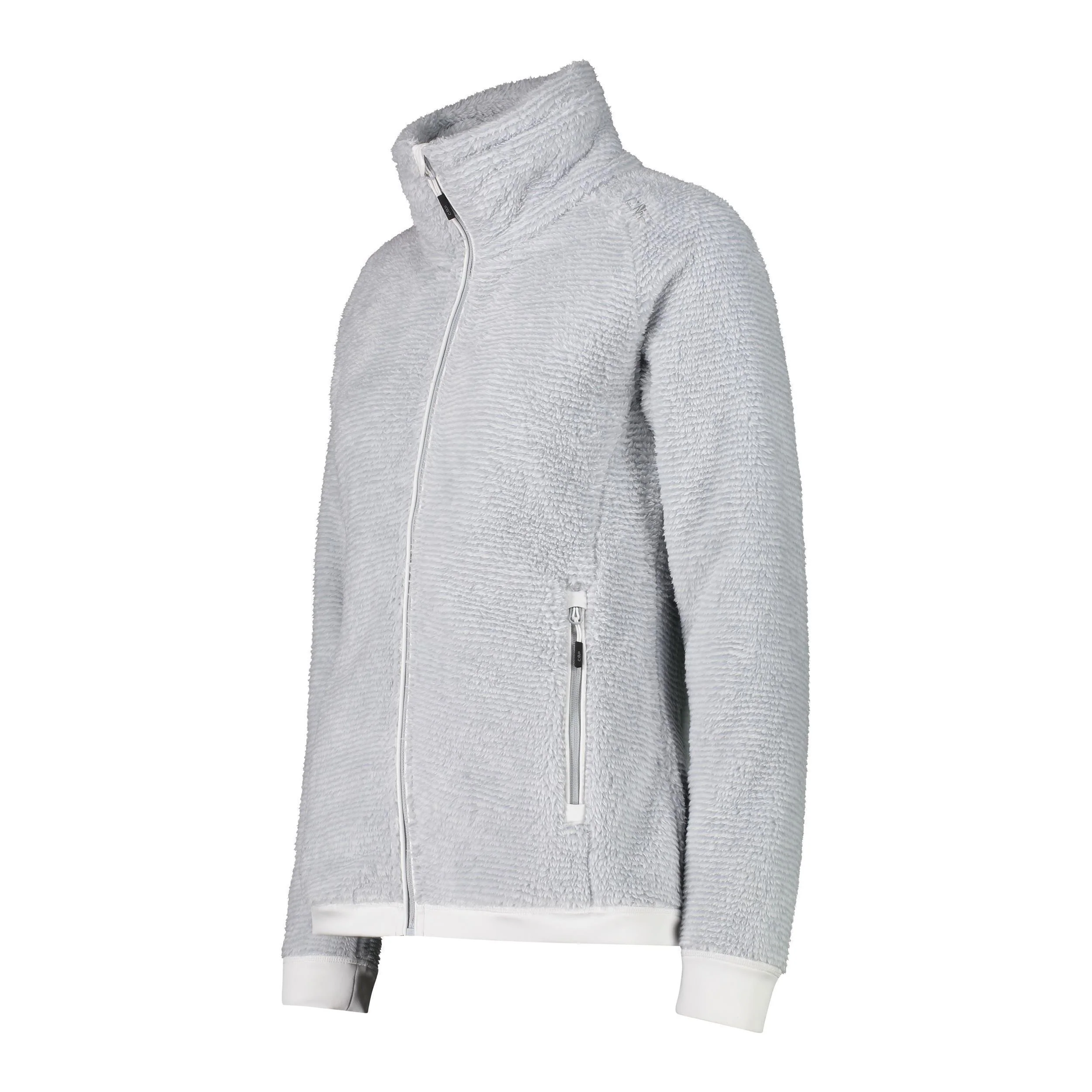 CMP Damen HighLoft® Fleecejacke 34P3066 alluminio-bianco Damenjacke – Bild 3