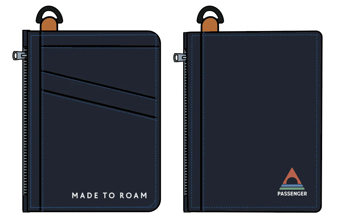 Kartenhalter - Dunkler Denim – Bild 9