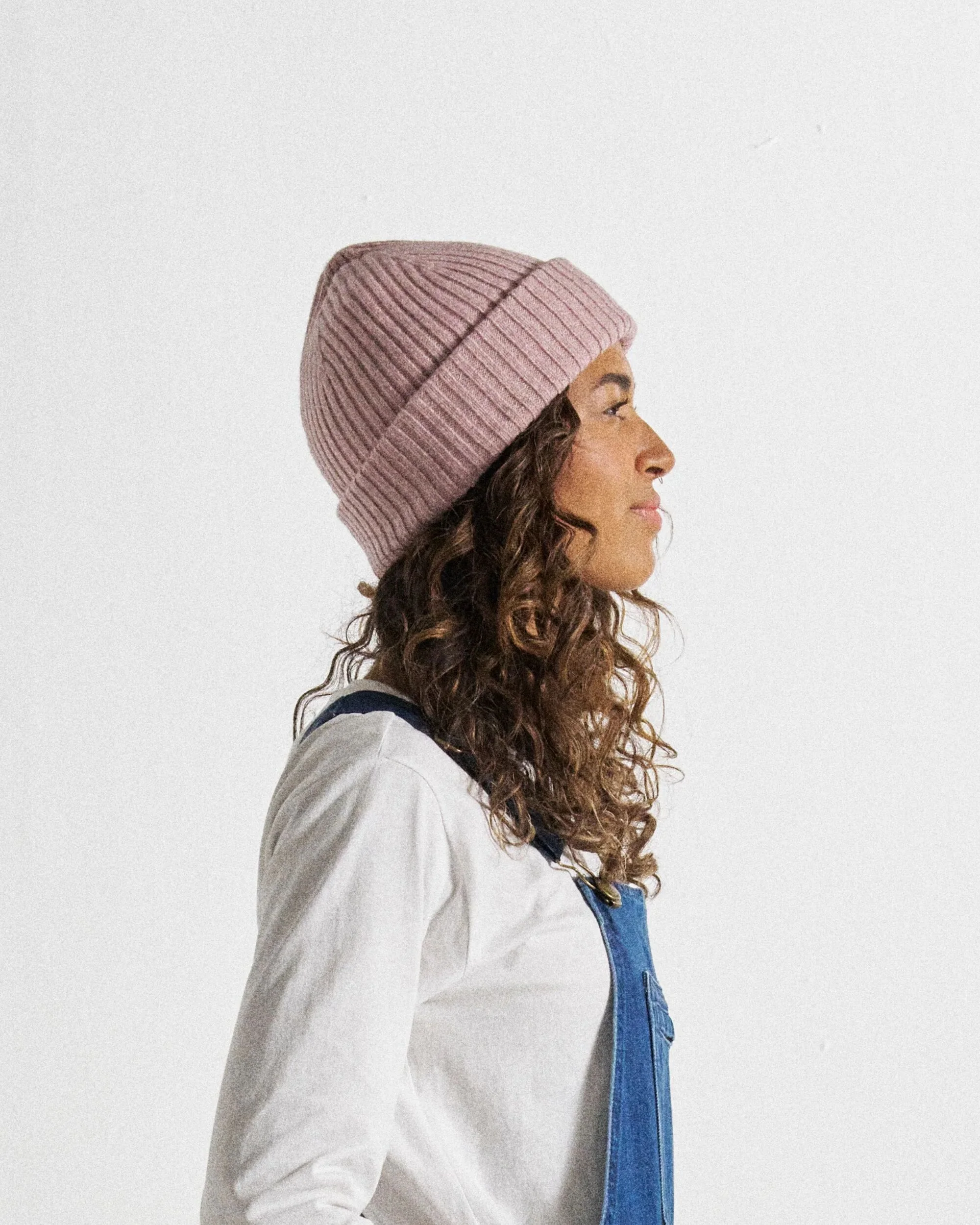 Fischer Marl Beanie - Pinker Dunst – Bild 5