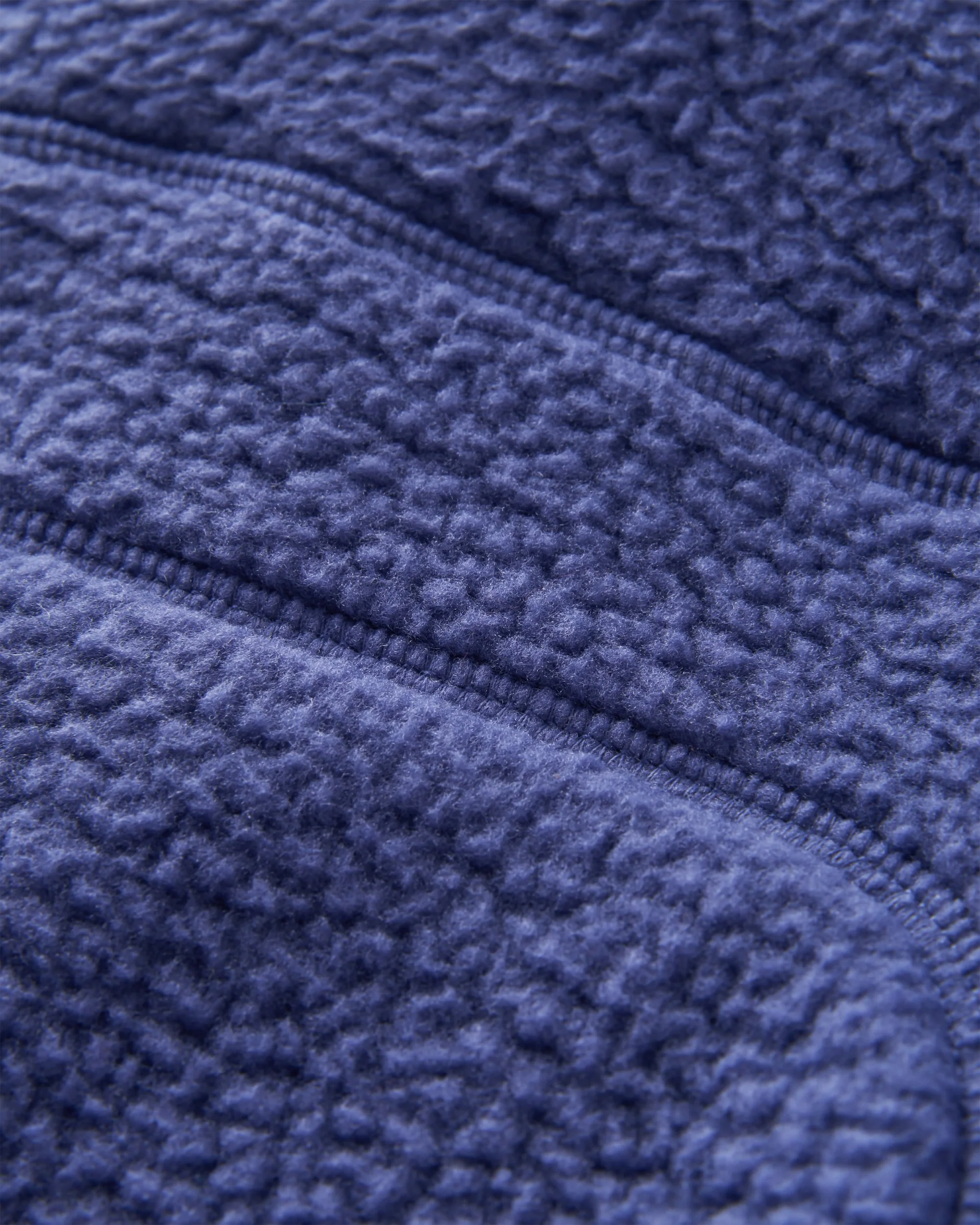Ventura 1/2 Reißverschluss Sherpa-Fleece - Purpur Indigo – Bild 7