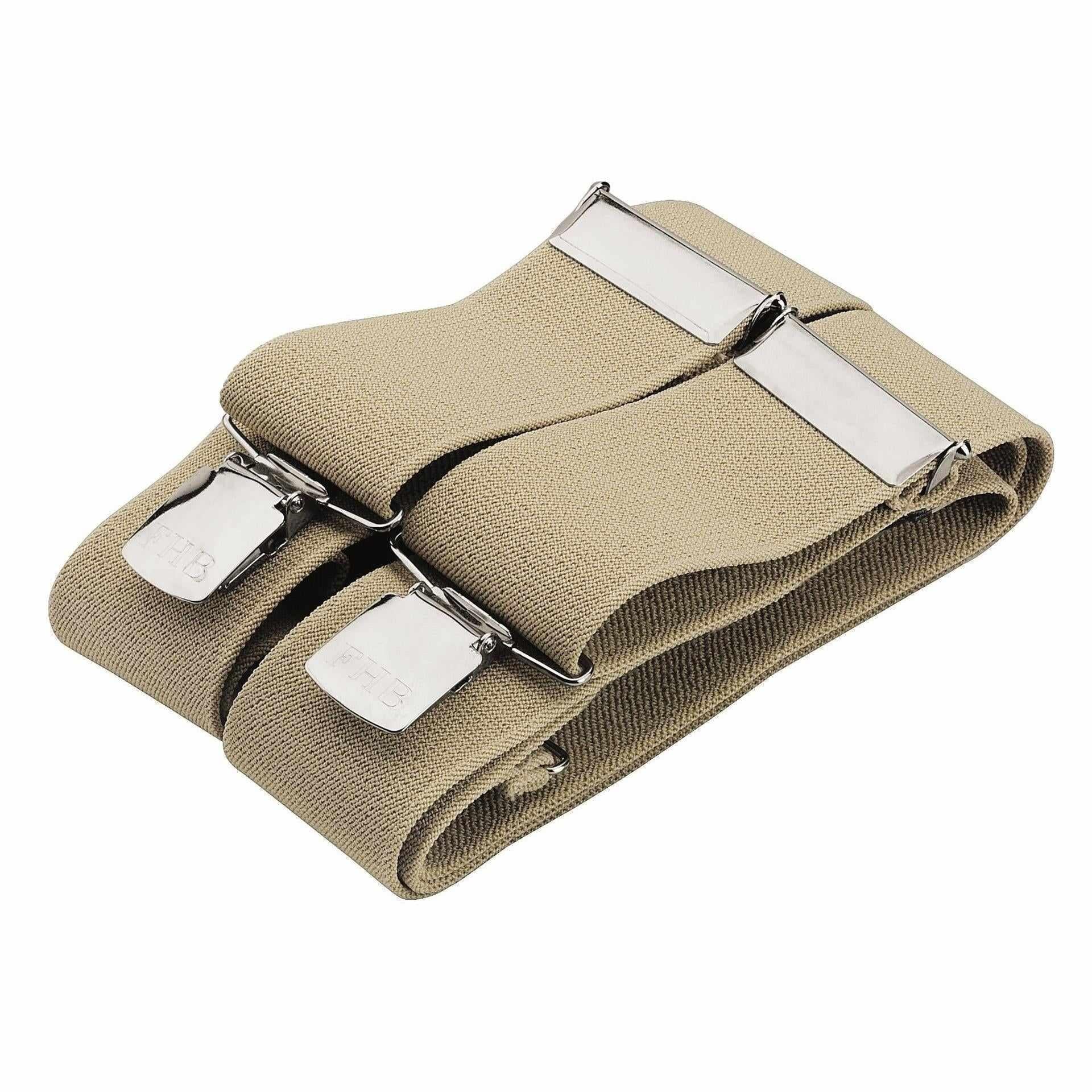 FHB Hosenträger unifarben 90290 ACHIM Herkulesträger extra breit mit Stahlclip – Bild 3