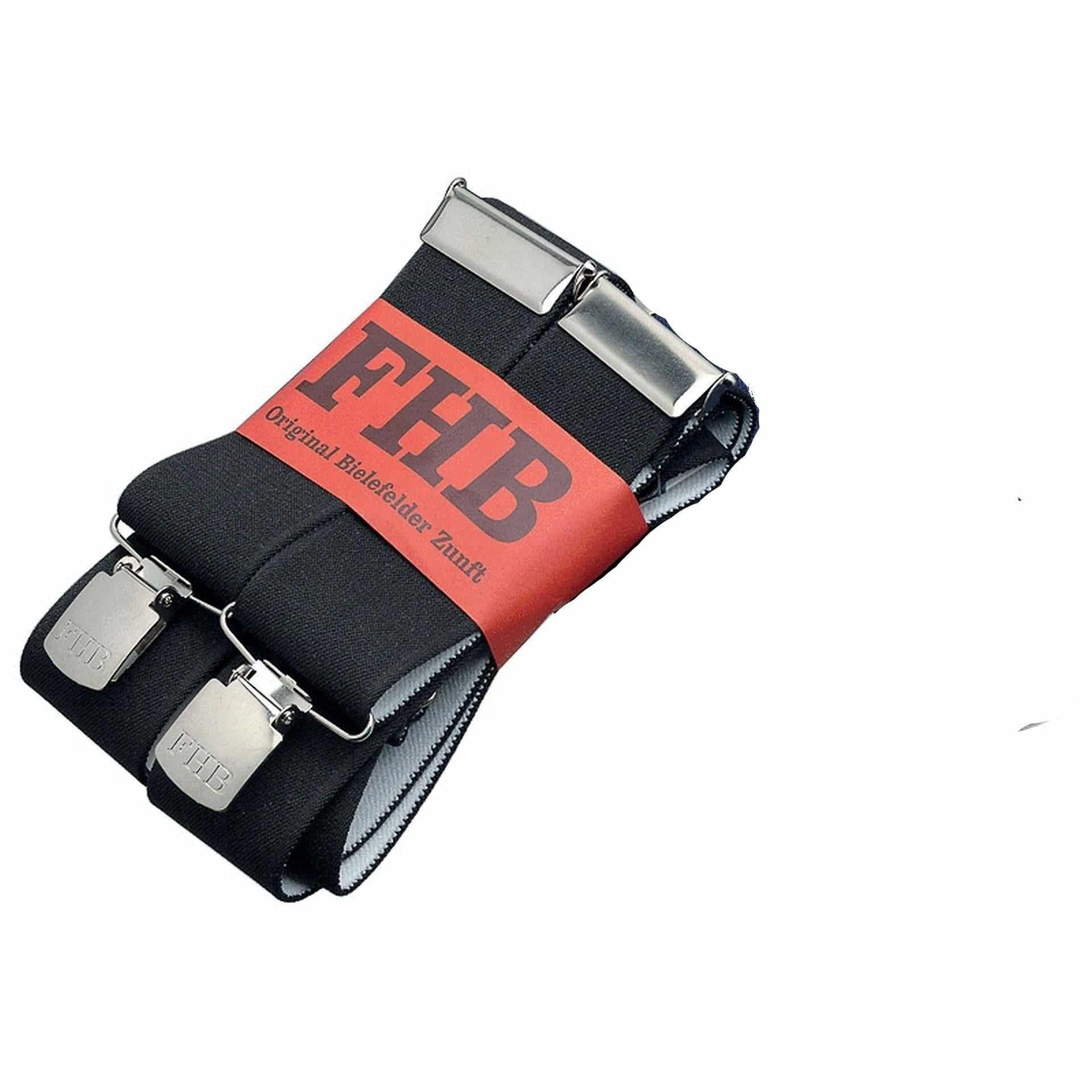 FHB Hosenträger unifarben 90290 ACHIM Herkulesträger extra breit mit Stahlclip – Bild 5