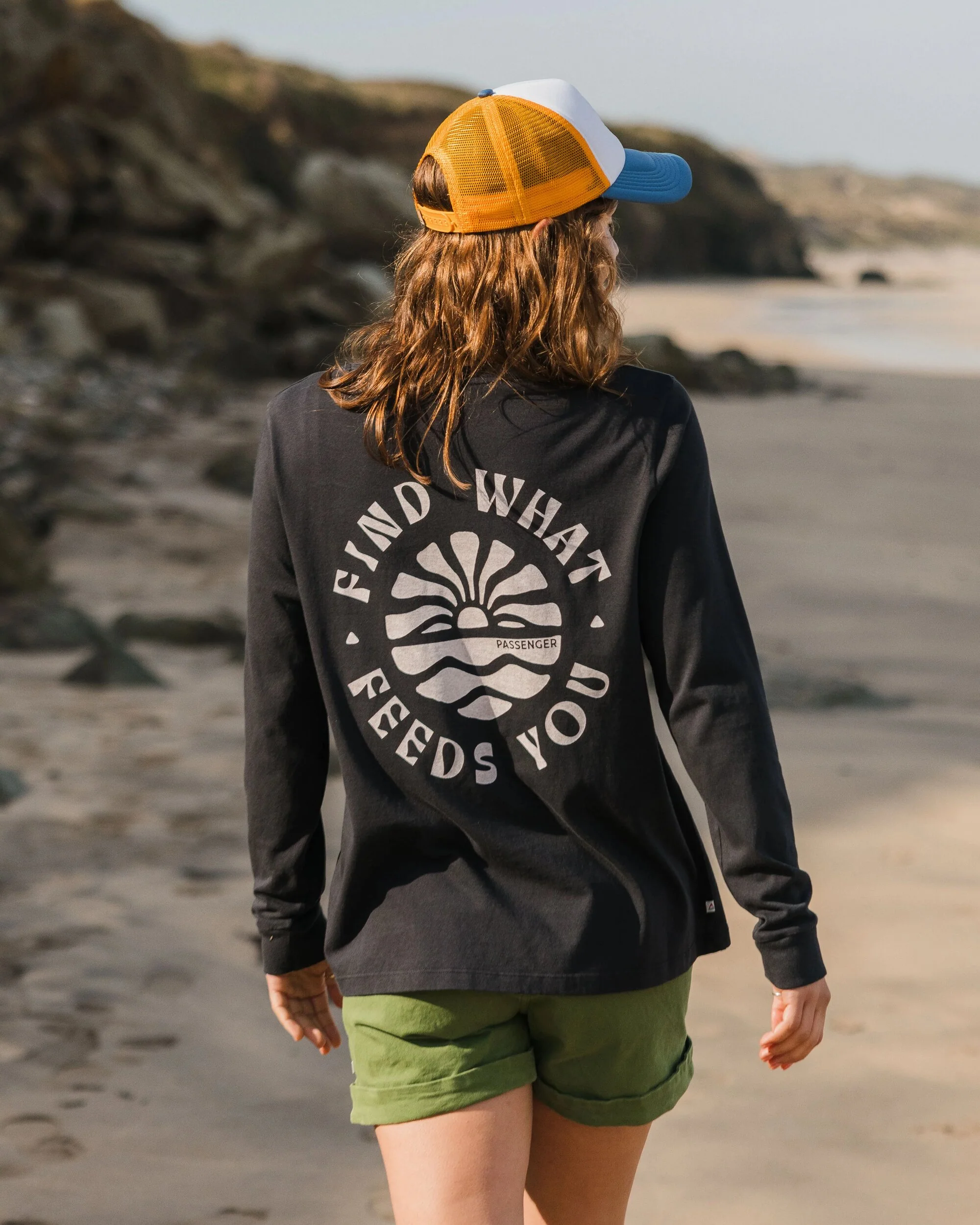 Discovery Baumwoll-Langarmshirt - Schwarz – Bild 5