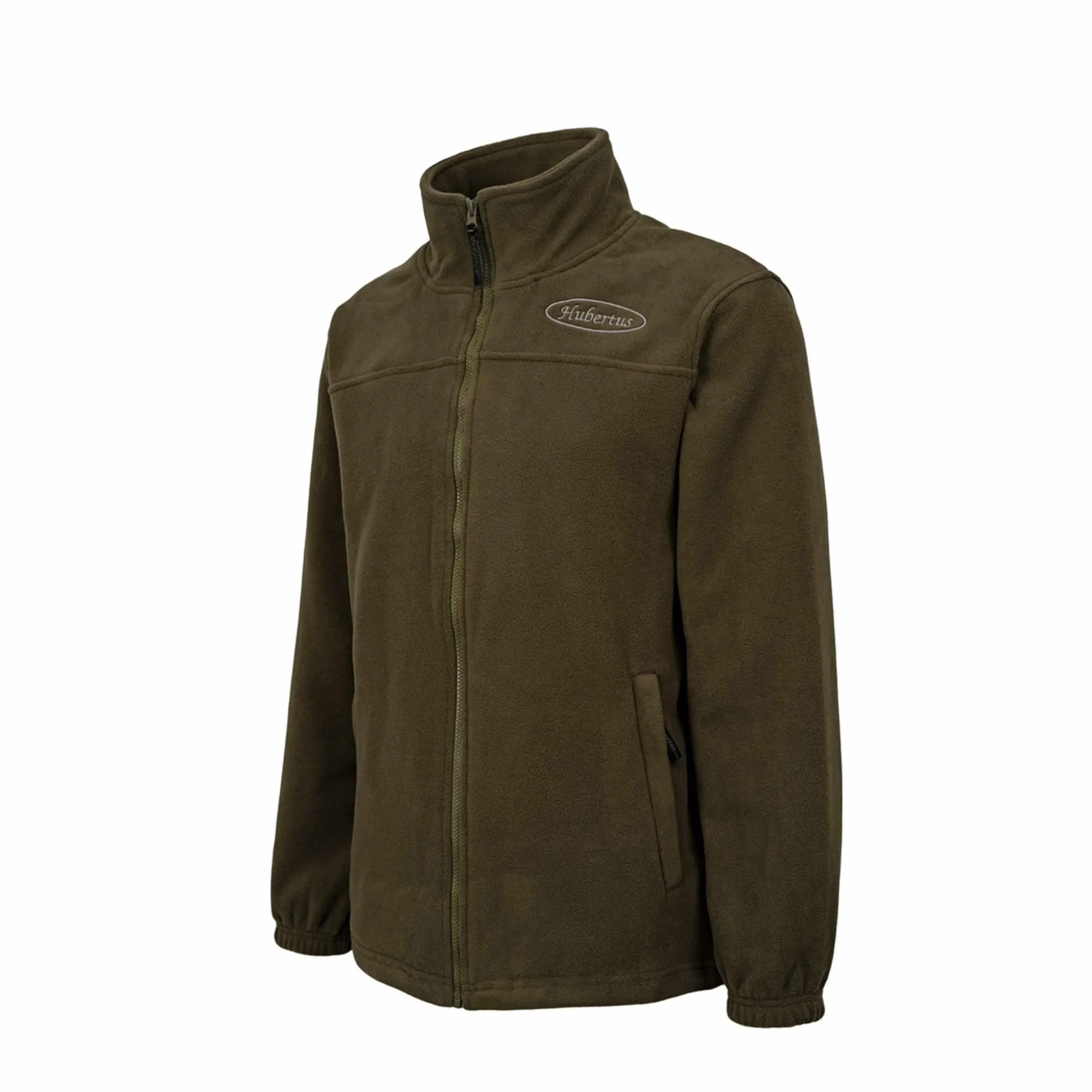HUBERTUS Fleecejacke RHÖN oliv Herren Fleece Jacke Jagdjacke Midlayer – Bild 3