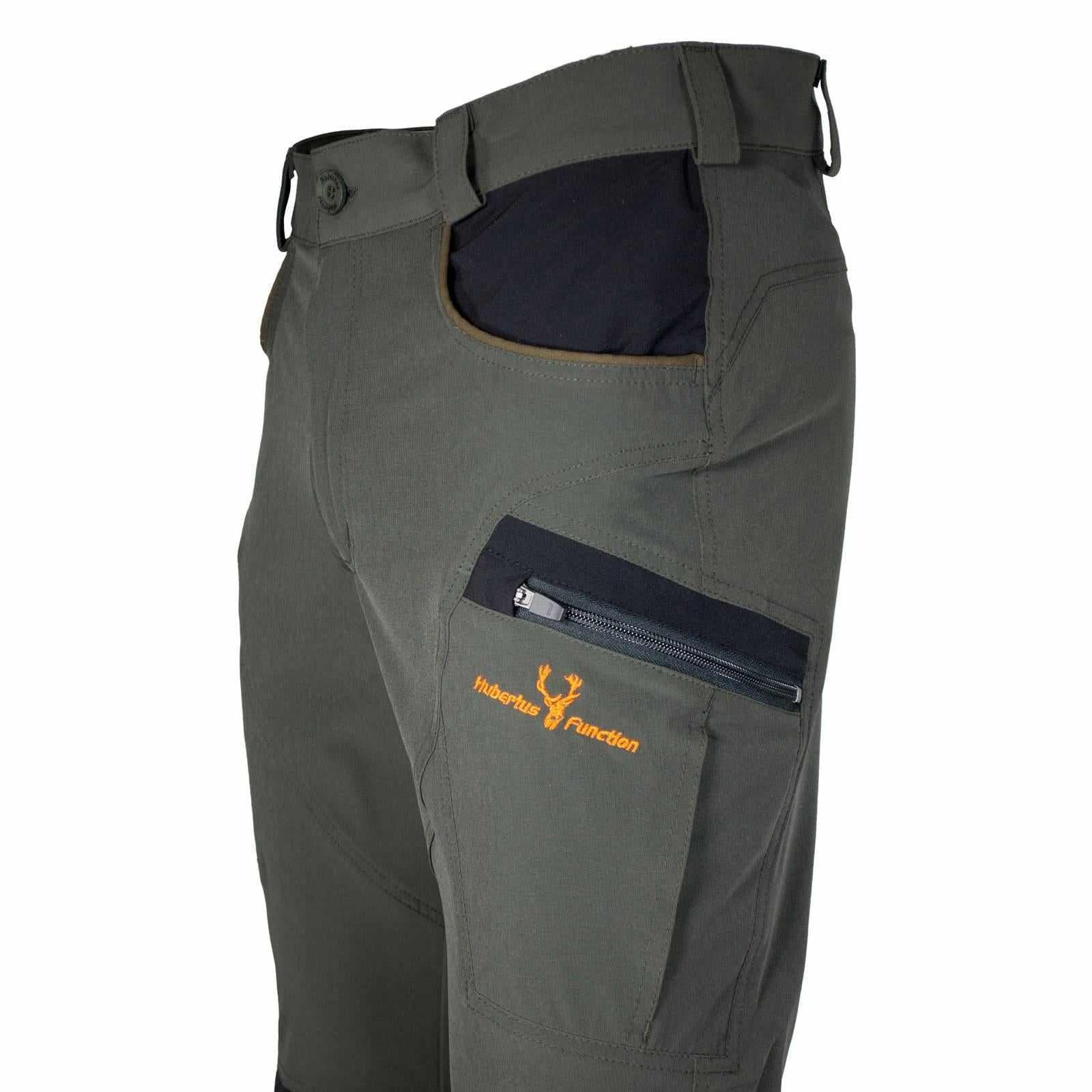 HUBERTUS Funktions-Hose AMAZONAS oliv Stretchhose Anti-Insekt Hose Jagdhose – Bild 4