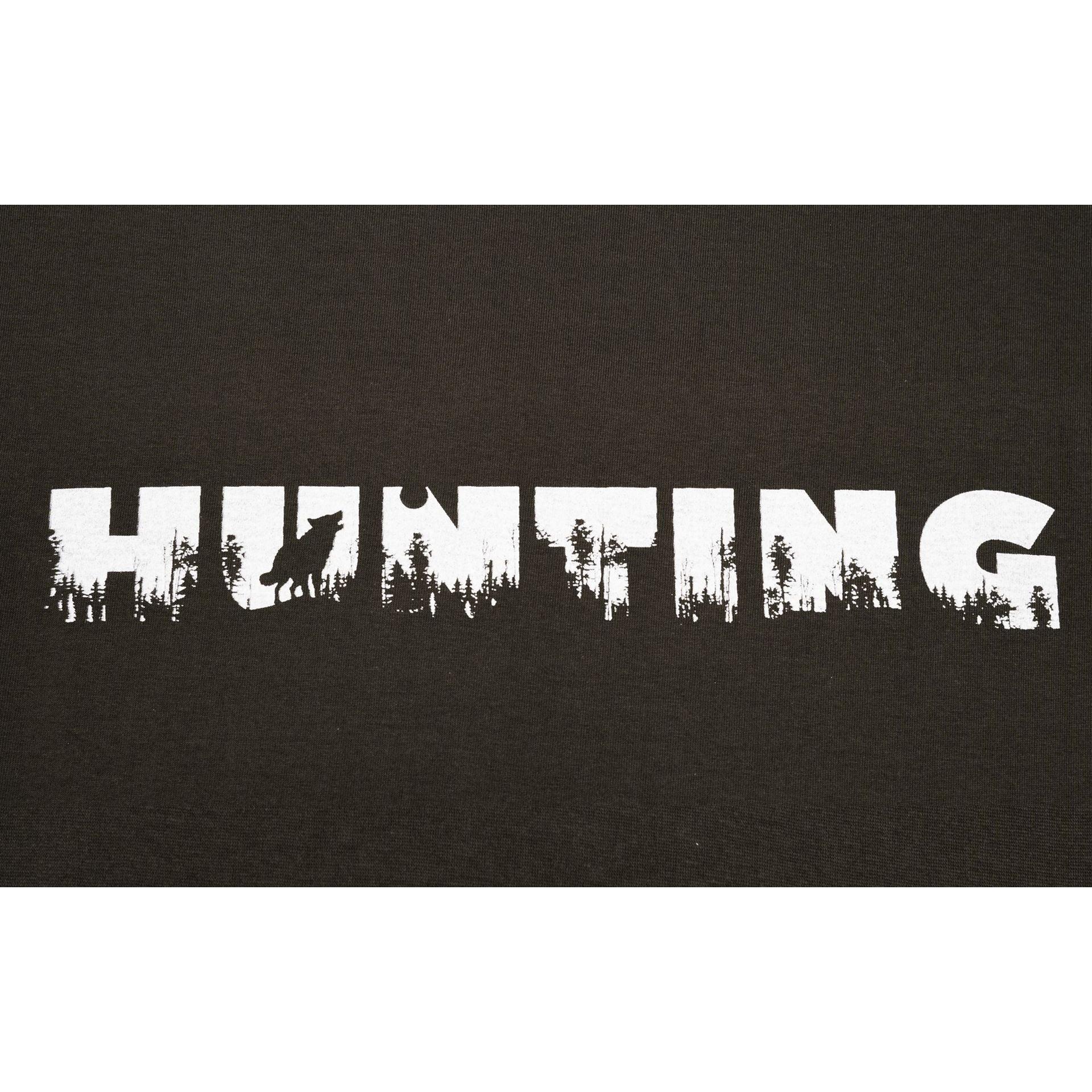 HUBERTUS Herren T-Shirt HUNTING oliv Printshirt Jagd Shirt – Bild 3