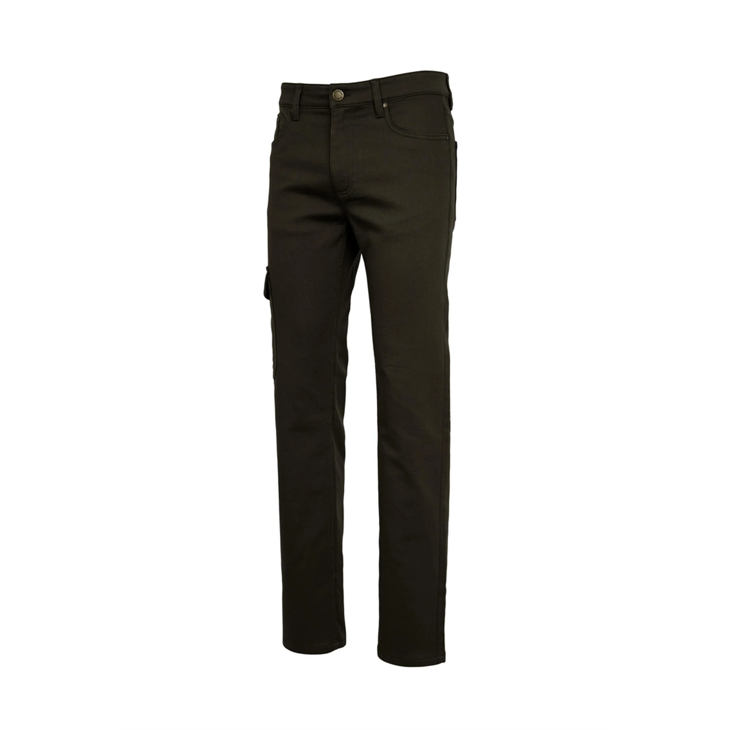 HUBERTUS Hunting Comfort Stretch Jeans HENRY dunkel-oliv Herren Jagdhose – Bild 3