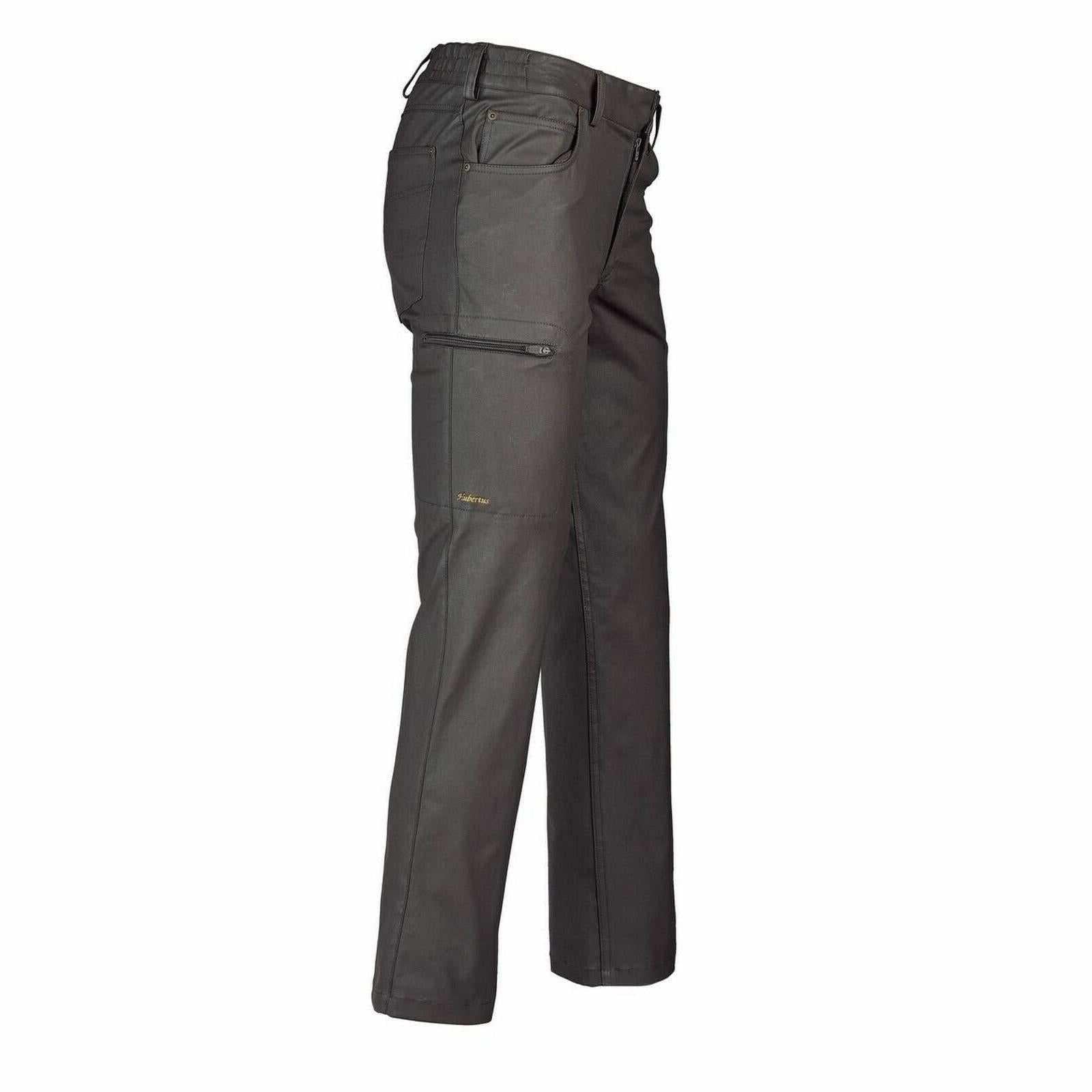 HUBERTUS Jagdhose Ranger Stretch Jagdjeans Herren Outdoorhose vintage brown – Bild 3