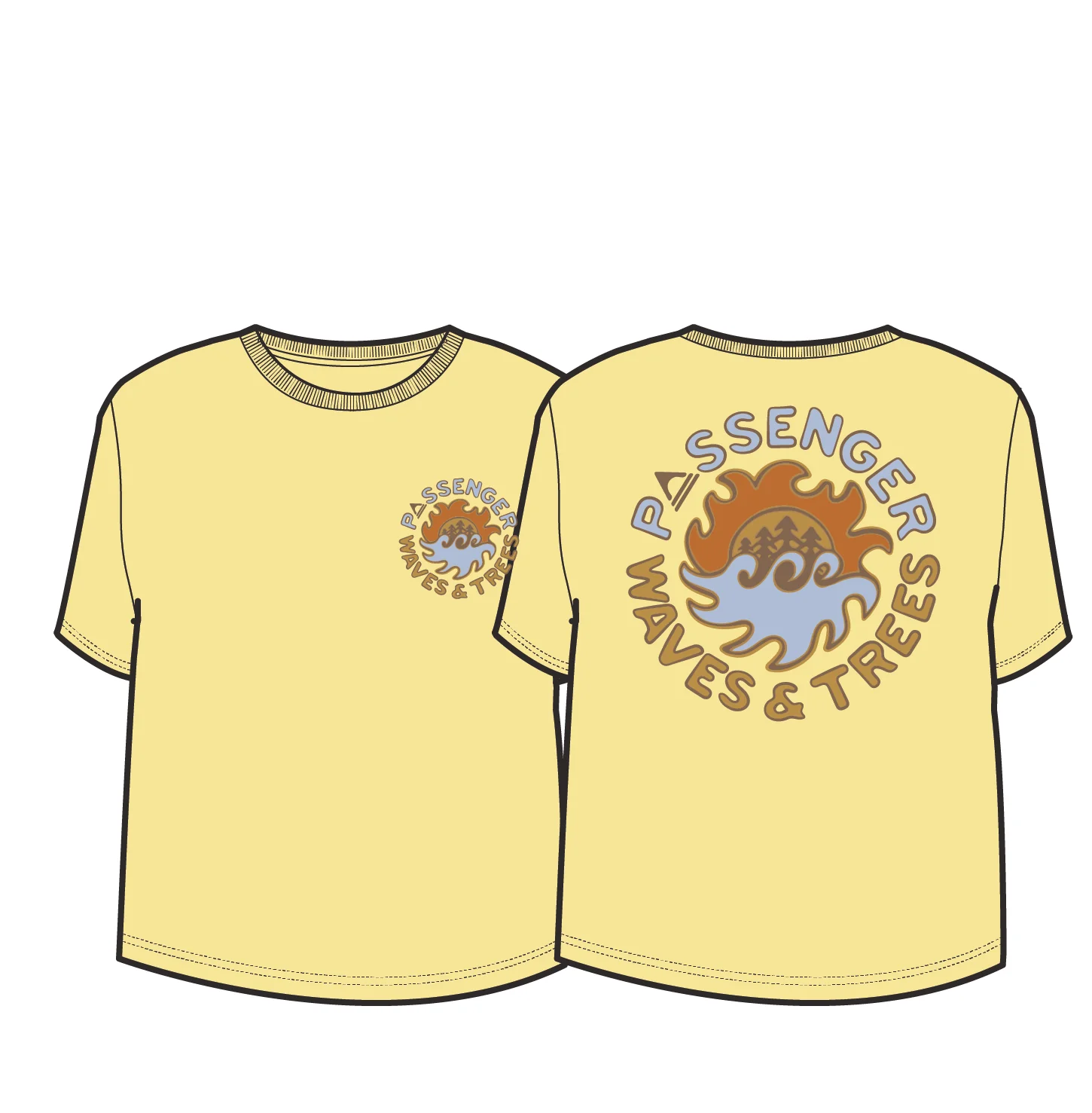 Dune T-Shirt - Sonnenlicht – Bild 7