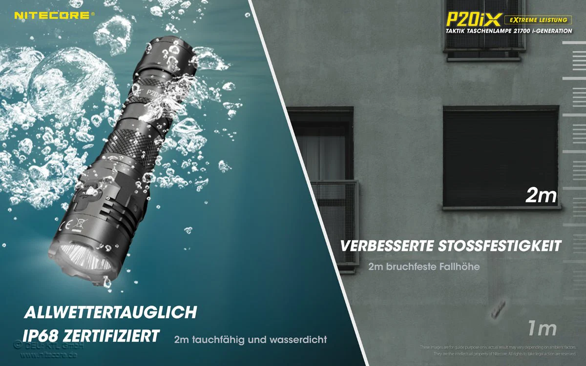 Nitecore P20iX - 4000 Lumen – Bild 8
