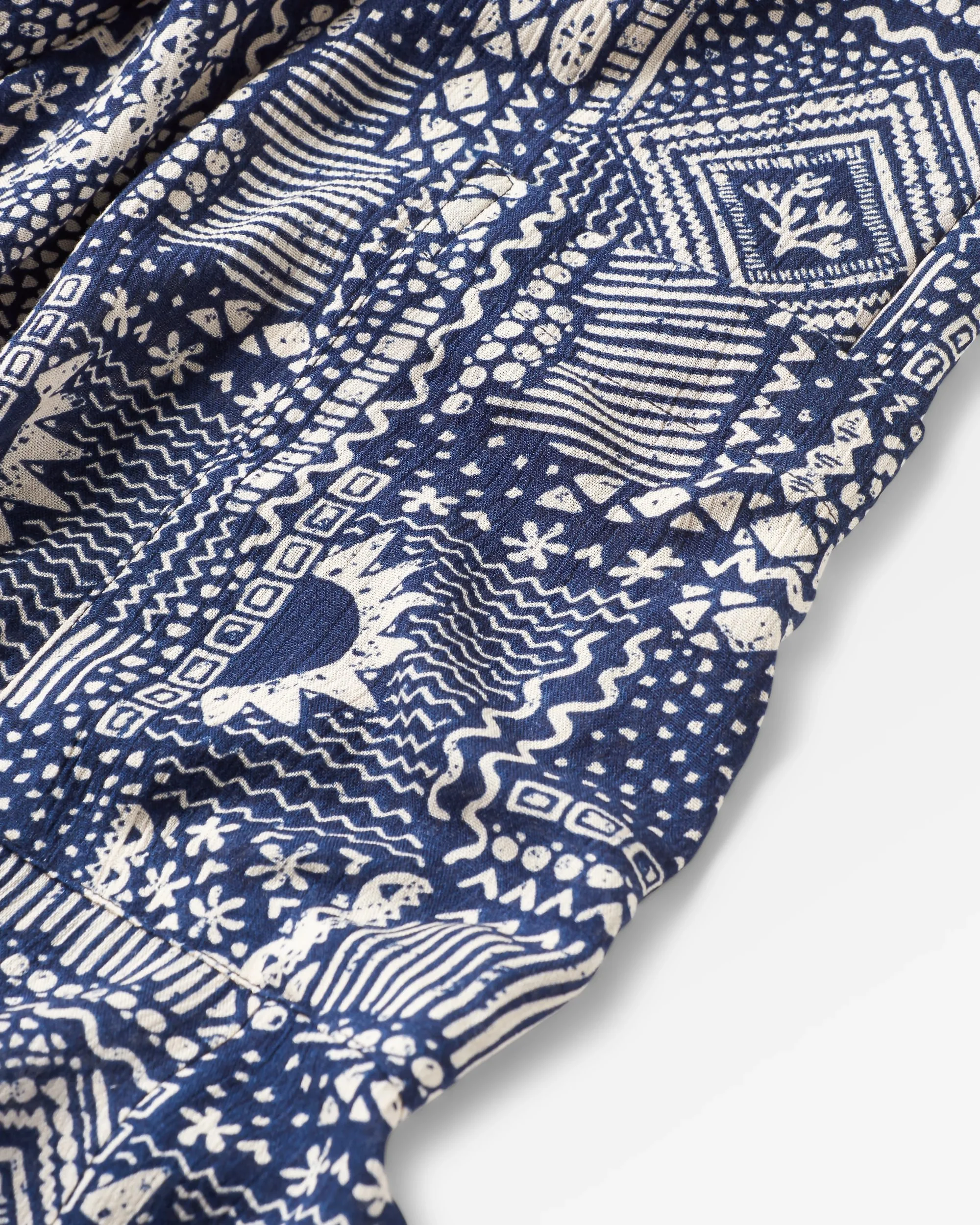 Thimbleberry Jumpsuit - Vintage Patchwork Marineblau – Bild 9