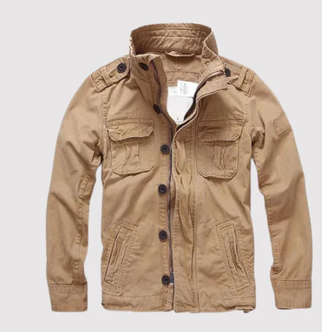 Retro Jeansjacke mit vielen Taschen – Bild 4