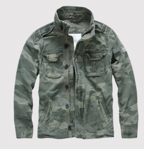 Retro Jeansjacke mit vielen Taschen – Bild 5