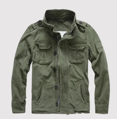 Retro Jeansjacke mit vielen Taschen – Bild 9