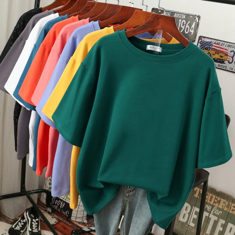 Damen Plus-Size T-Shirt aus Baumwolle – Bild 8