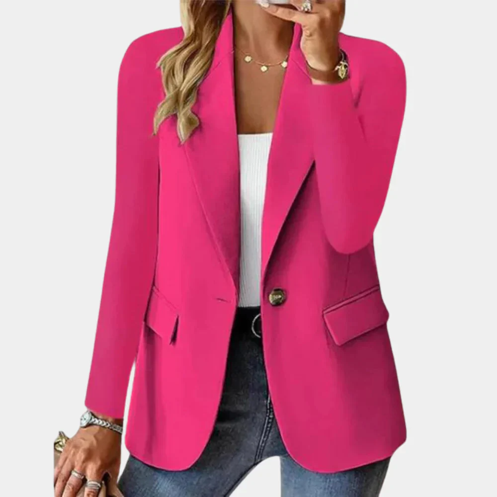 Damen Sommerblazer Tailliert mit Stretch – Bild 8