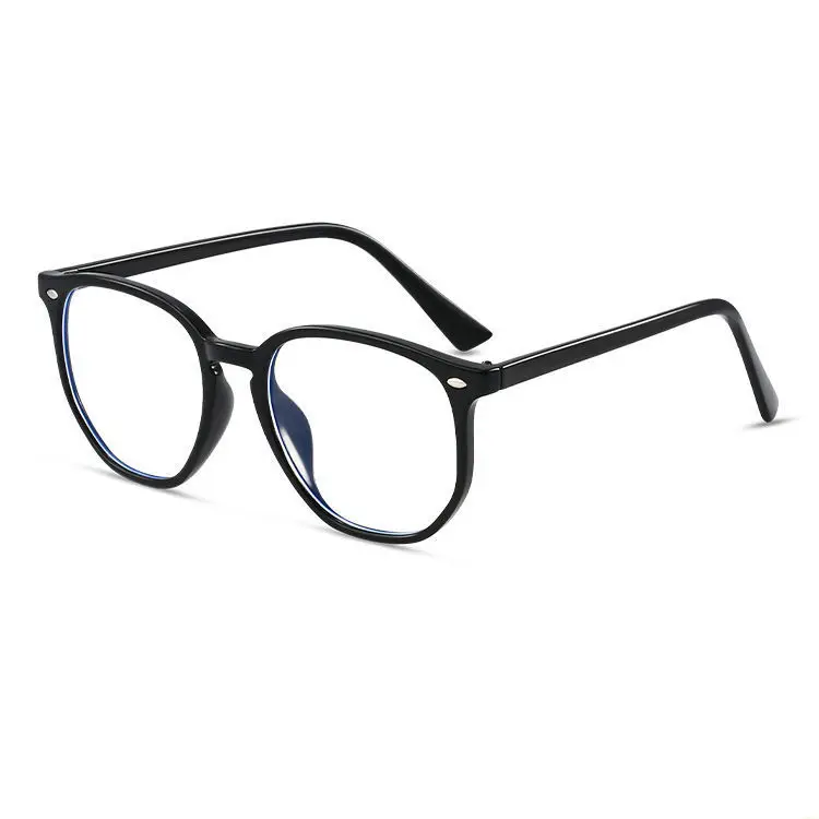 Transparente Computerbrille – Anti-Blau-Licht Polygon-Quadrat Fassung für Damen & Herren | Modische Klare Optische Brille – Bild 6
