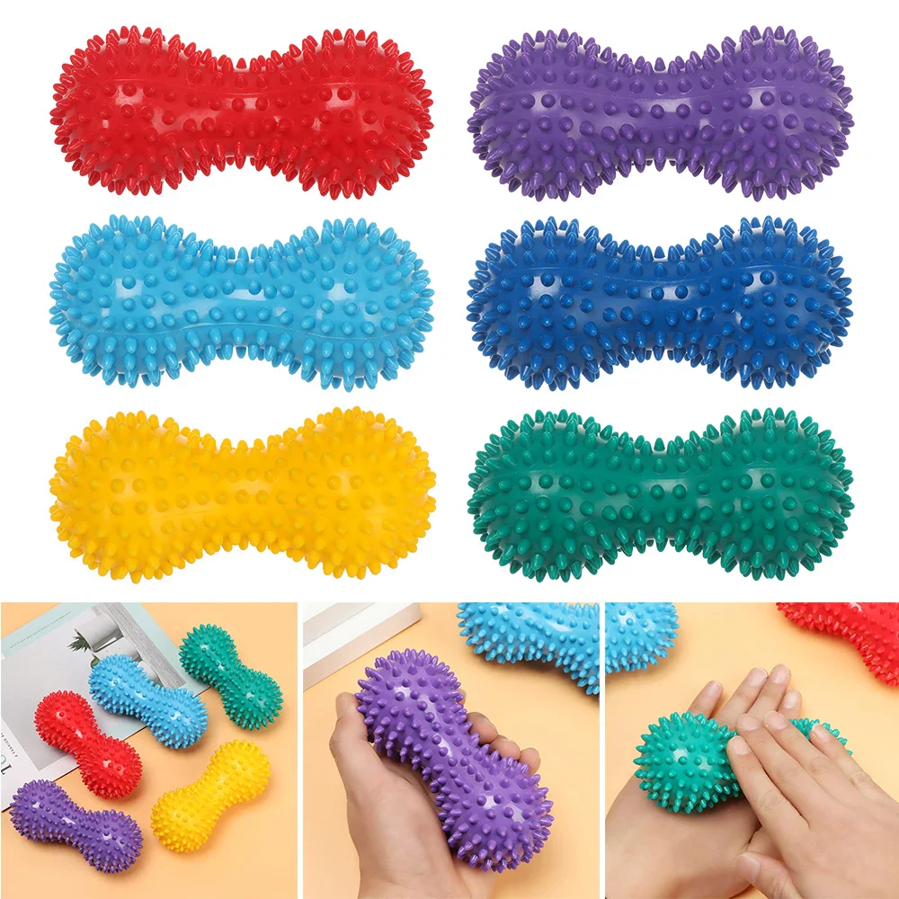 Weicher Noppen-Massage-Peanutball | Reflexzonenmassage & Myofasziale Entspannung | Plantarfasziitis, Muskelentspannung, Triggerpunkt – Bild 8