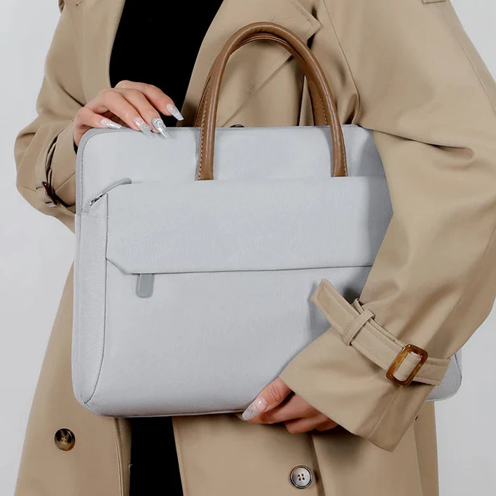 Wasserdichte Laptop Tasche – Tragbare Notebook Handtasche & Schützende Aktentasche für MacBook & Laptops – Bild 4