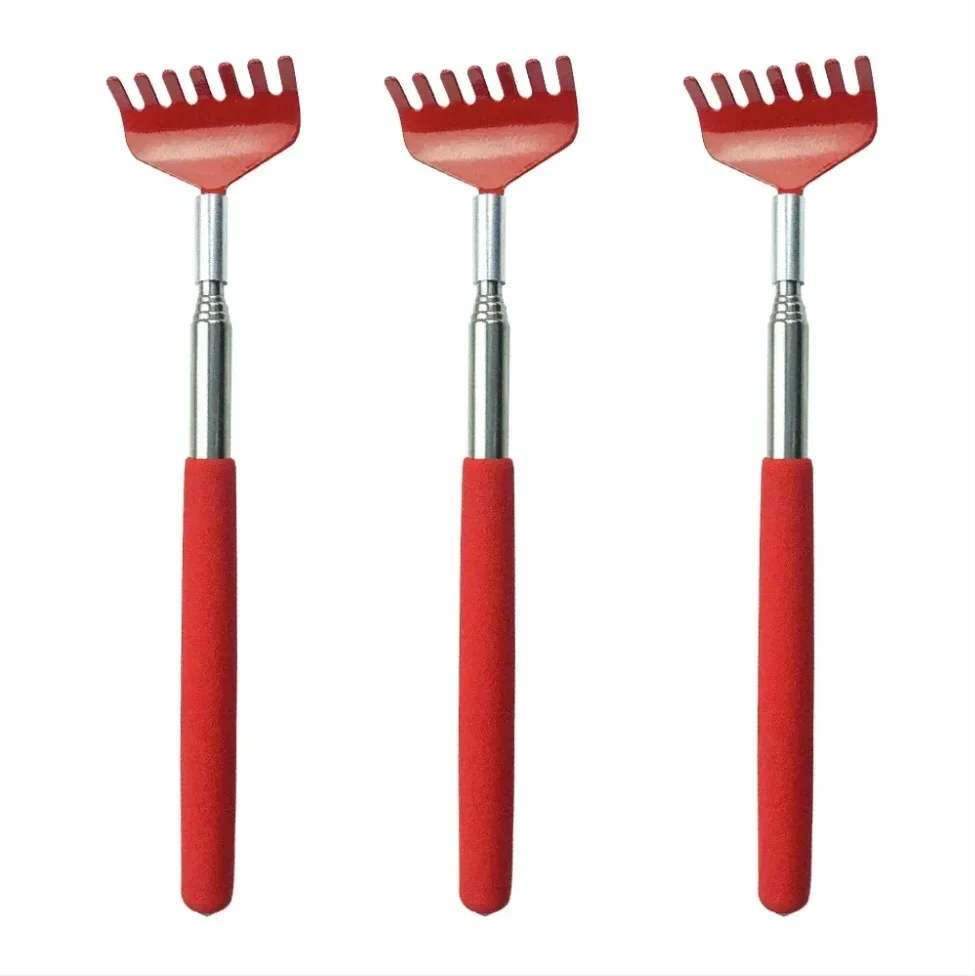 Ausziehbarer Tragbarer Teleskopischer Metall-Rückenkratzer | Handmassager mit Griffen | Perfektes Geschenk zu Thanksgiving, Geburtstag & Weihnachten – Bild 5