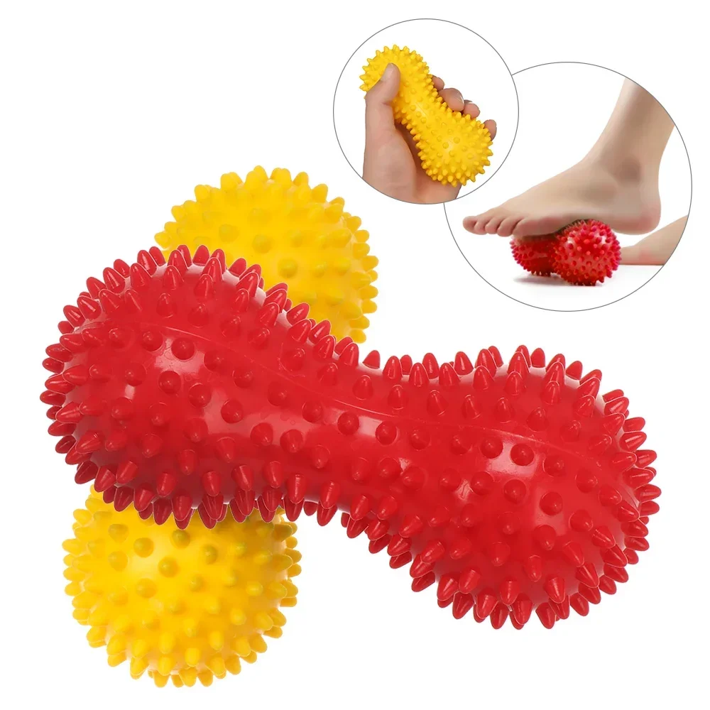 Weicher Noppen-Massage-Peanutball | Reflexzonenmassage & Myofasziale Entspannung | Plantarfasziitis, Muskelentspannung, Triggerpunkt – Bild 6