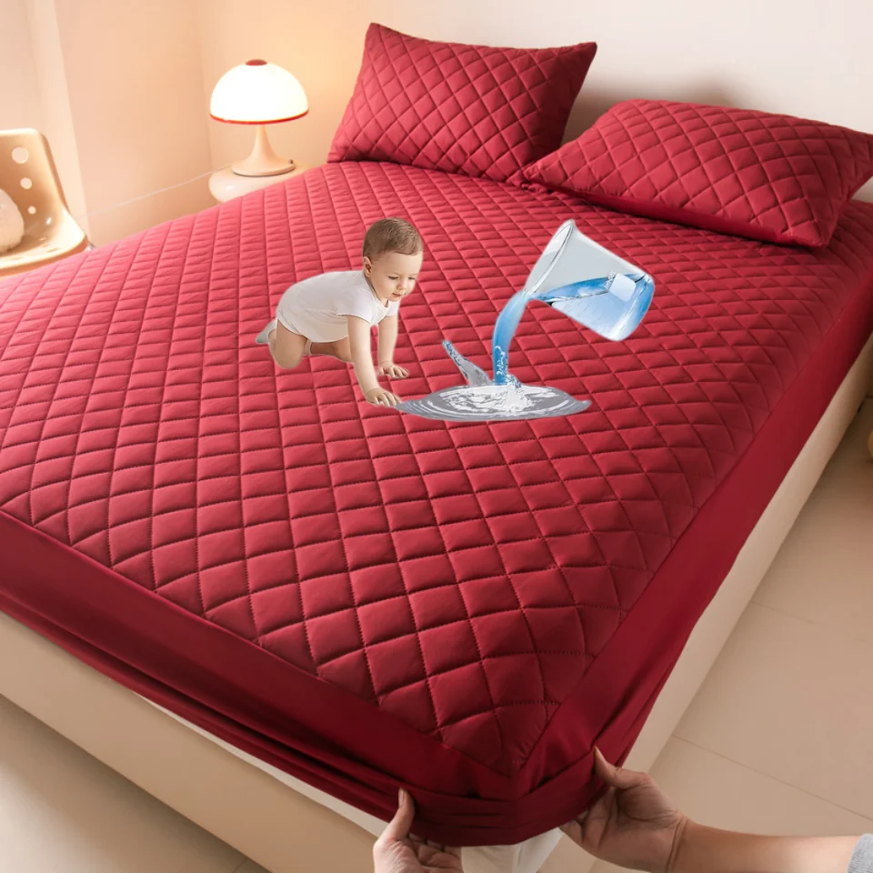 Wasserdichter Matratzenschoner – Anti-Milben, Weich & Atmungsaktiv im Spannbettlaken-Stil | Komfortabler Matratzenbezug (Ohne Kissenbezug) – Bild 3