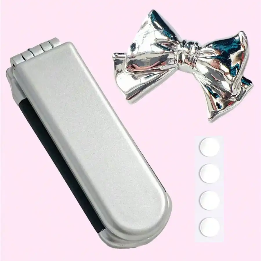 Tragbarer Kompaktkamm mit Luftkissen & Make-up Spiegel – Reise-Haarbürste für Alltag & Styling – Bild 9