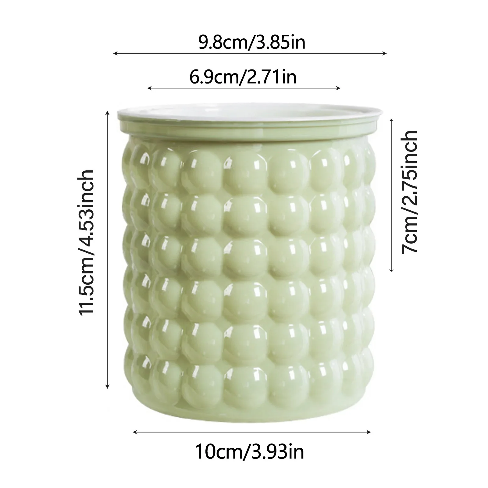 Selbstbewässernder Blumentopf aus Kunststoff – Doppellagiger Pflanztopf mit Wasserspeicher – Bild 8