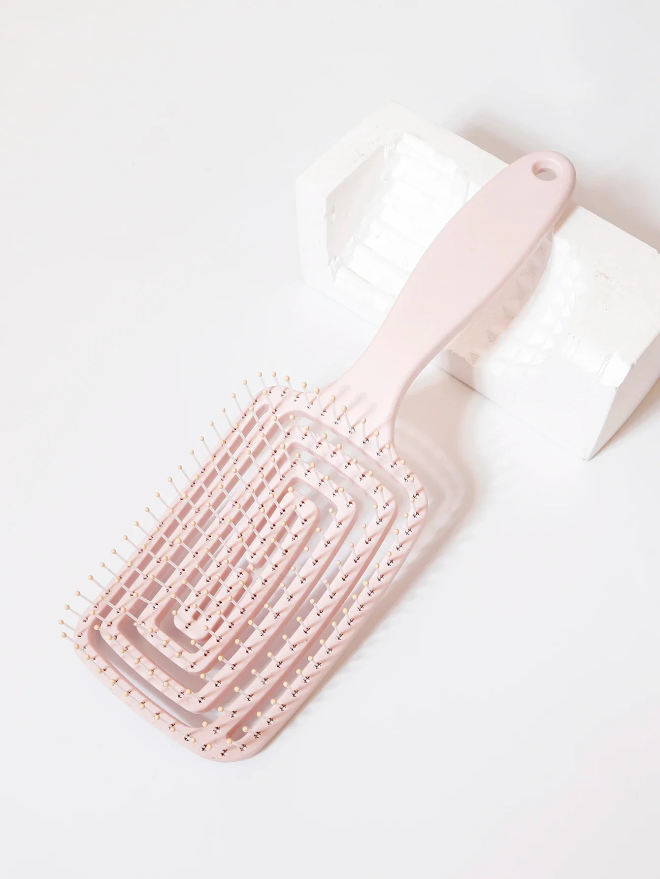 Fluffy Hairstyle Bürste – Antistatische & Entwirrende Haarbürste | Kopfhaut-Massagekamm für Echthaar-Perücken & Styling – Bild 8