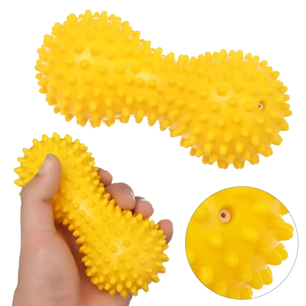 Weicher Noppen-Massage-Peanutball | Reflexzonenmassage & Myofasziale Entspannung | Plantarfasziitis, Muskelentspannung, Triggerpunkt – Bild 4
