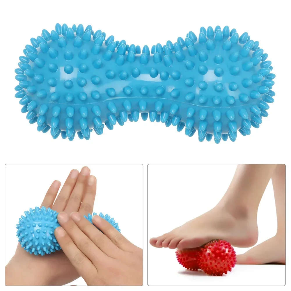Weicher Noppen-Massage-Peanutball | Reflexzonenmassage & Myofasziale Entspannung | Plantarfasziitis, Muskelentspannung, Triggerpunkt – Bild 7