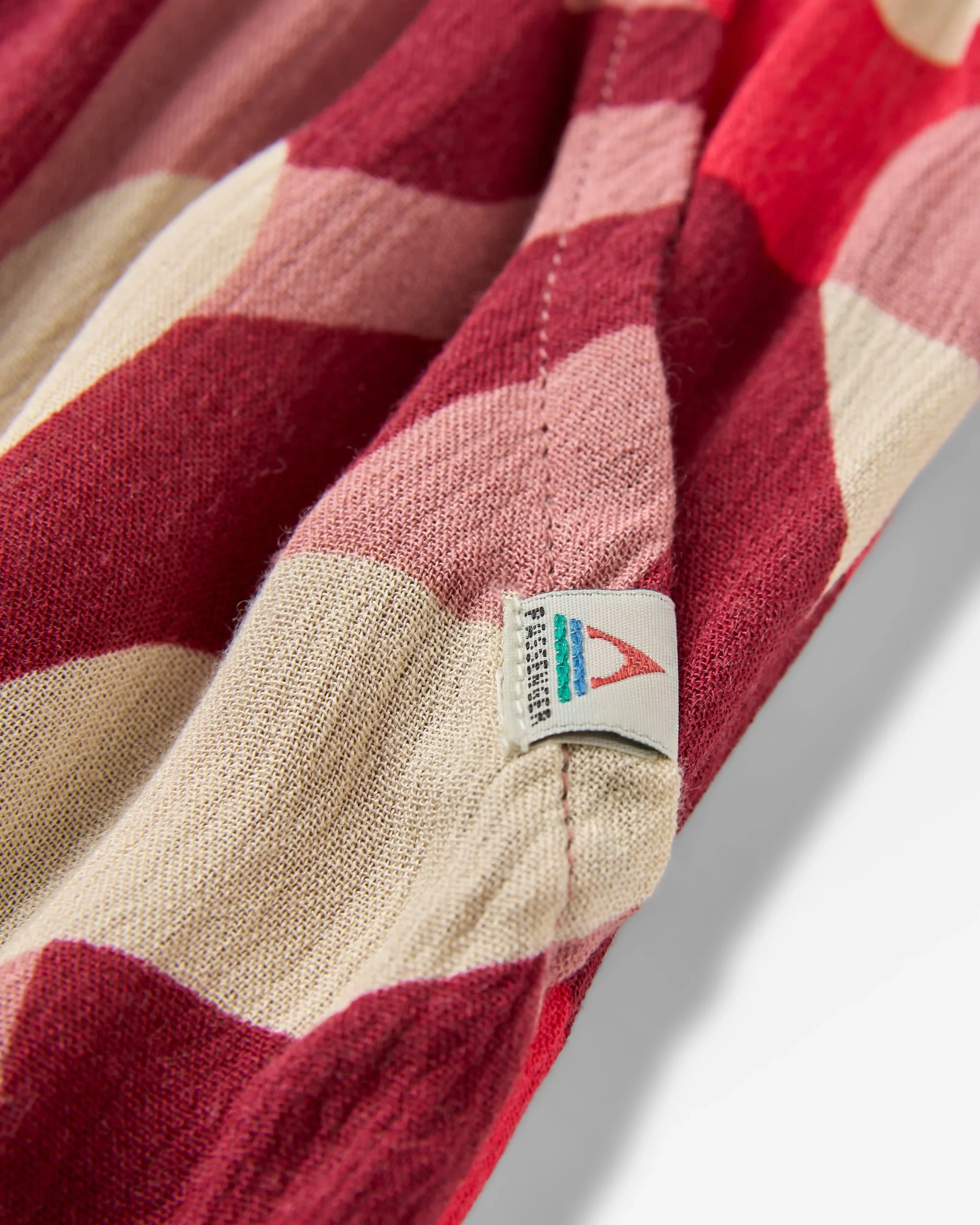 Zephyr Gewebter Maxi-Rock - Berglaub Cranberry – Bild 5