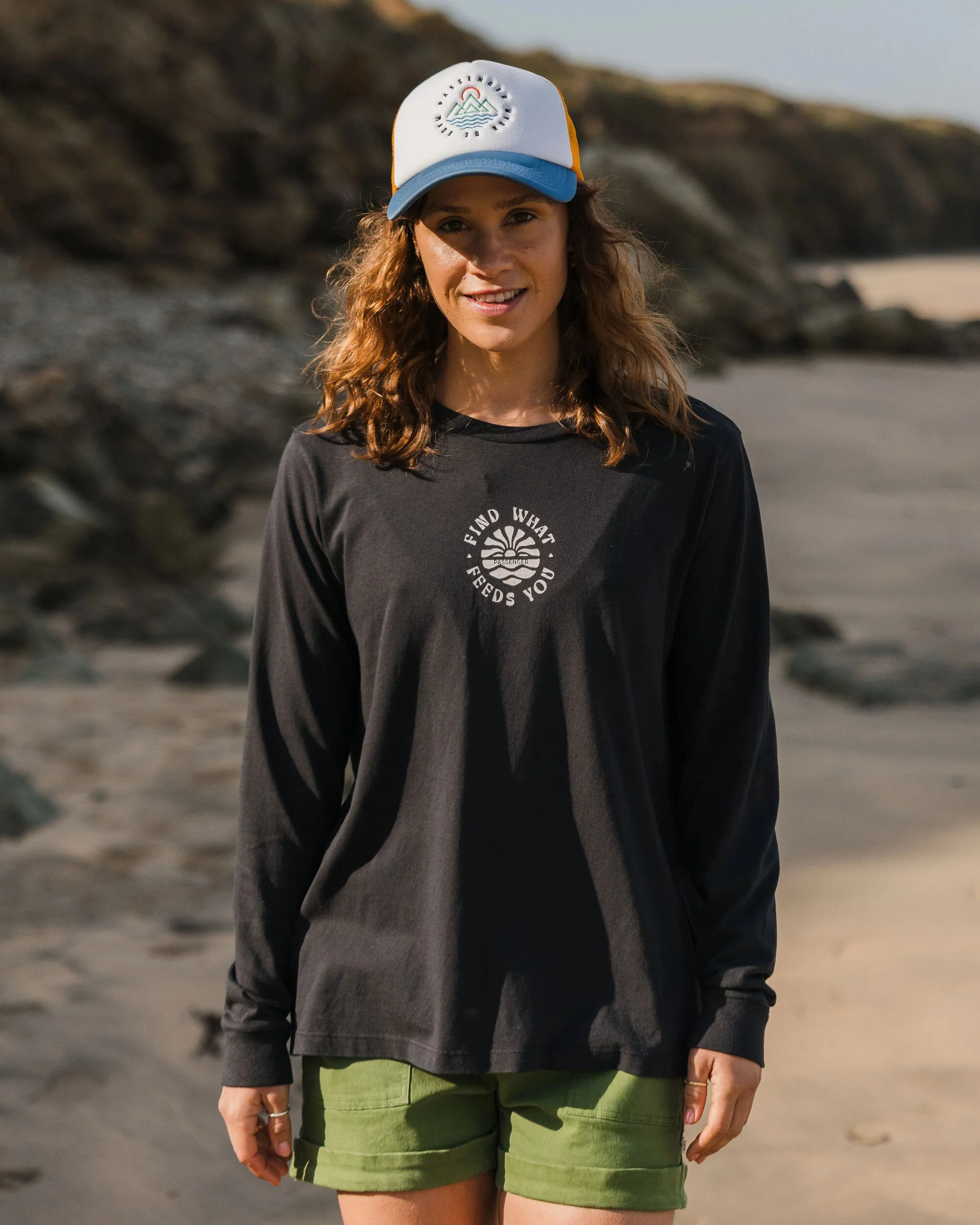 Discovery Baumwoll-Langarmshirt - Schwarz – Bild 6