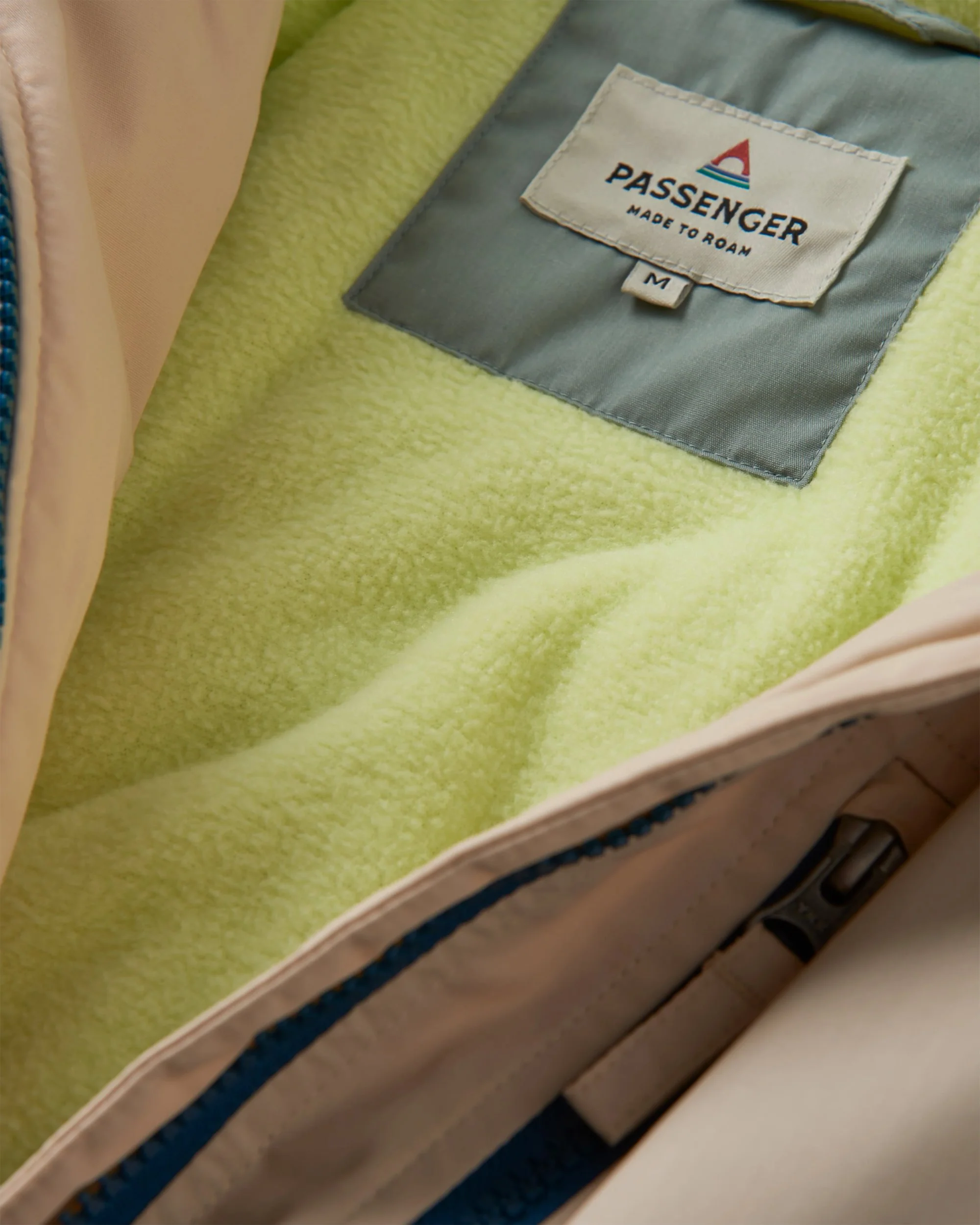 Finn Polar-Fleece gefütterte Jacke - Pistazie – Bild 3